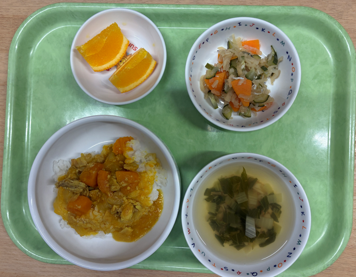 9月28日の給食。
