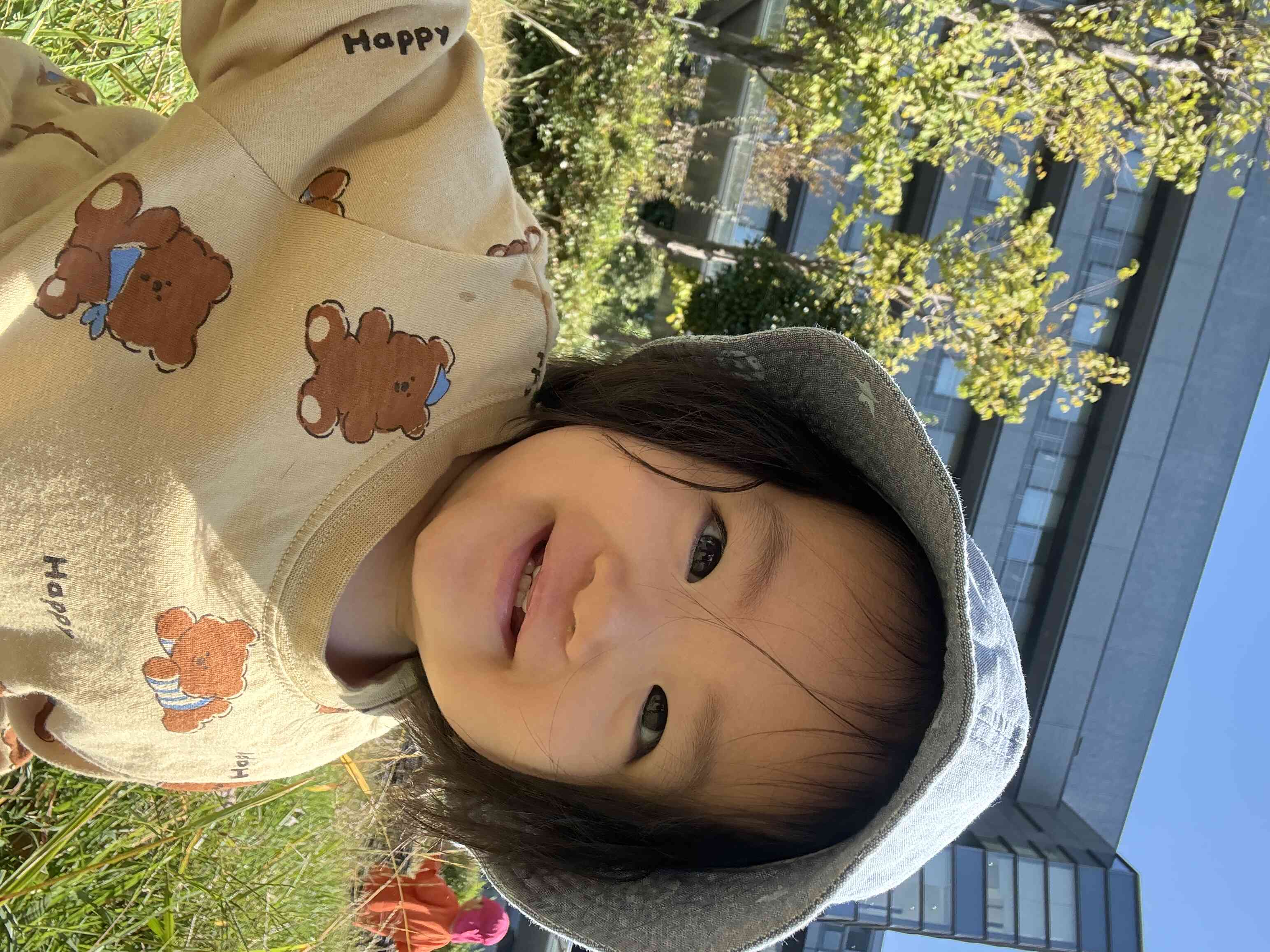青空いっぱいのお散歩