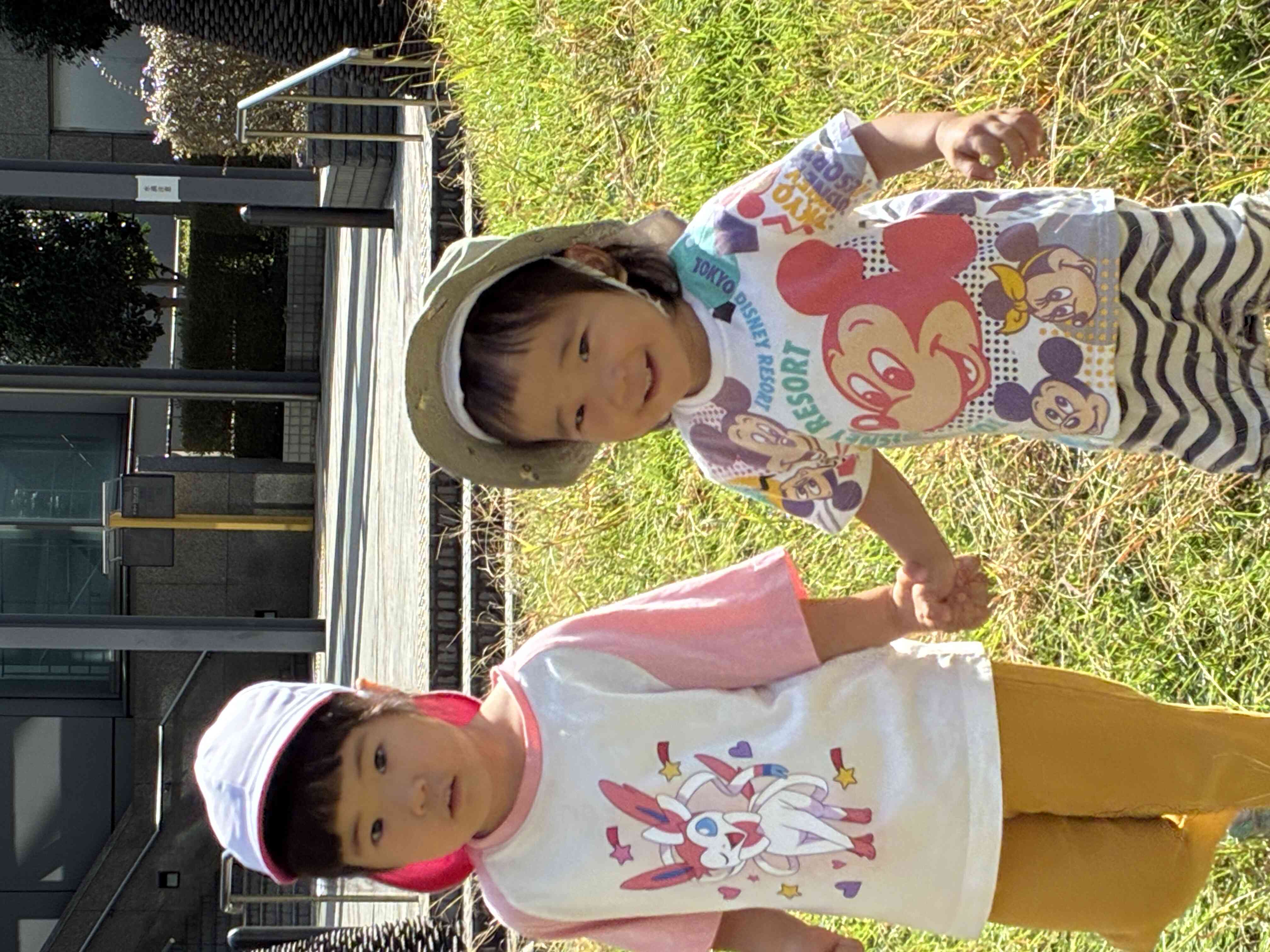 仲良くお散歩しました☆