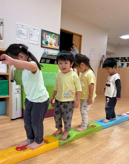 元気に運動遊び!