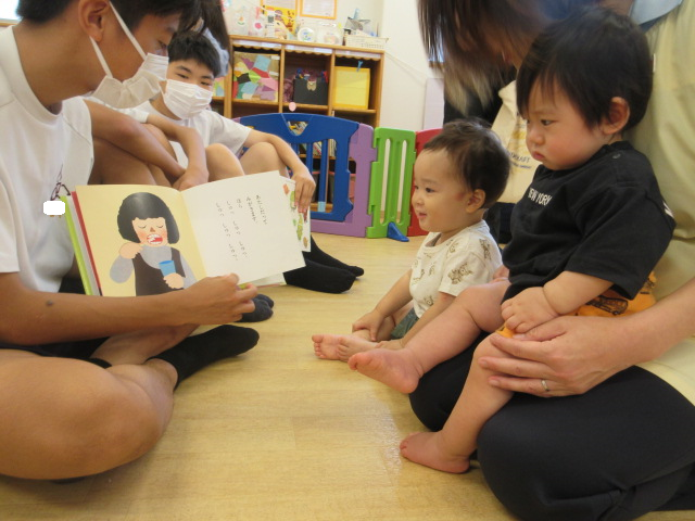 地域の中学生との交流