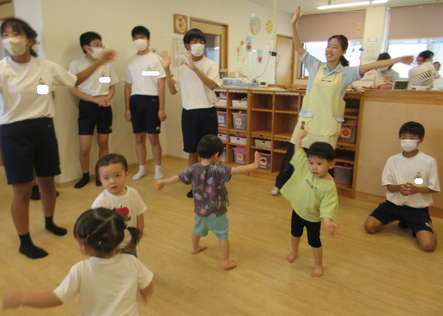 最後はみんなでダンスタイム♪
