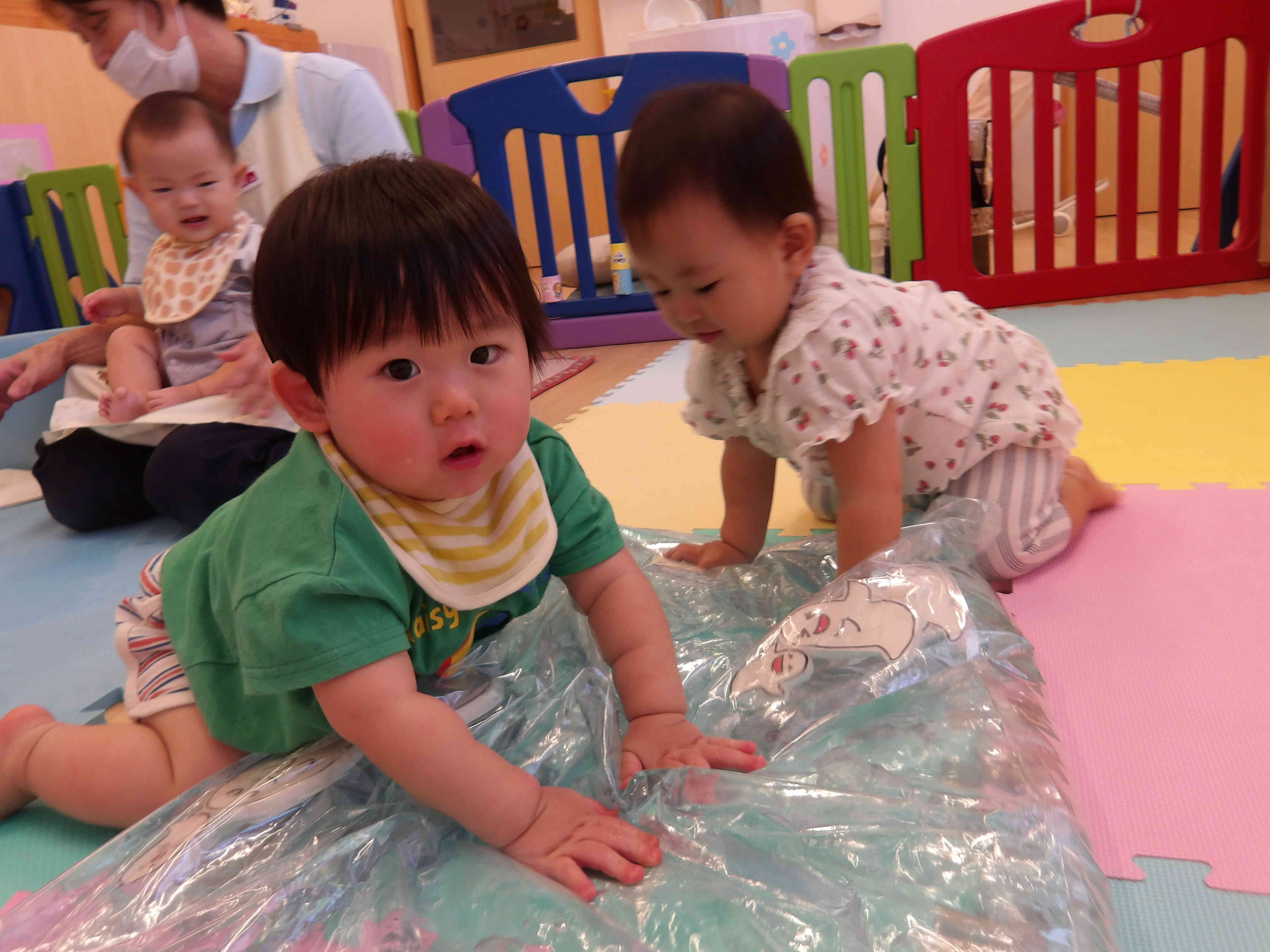 お水の中にもおばけちゃん発見！