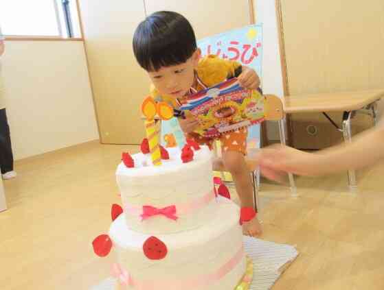 8月誕生会をしました