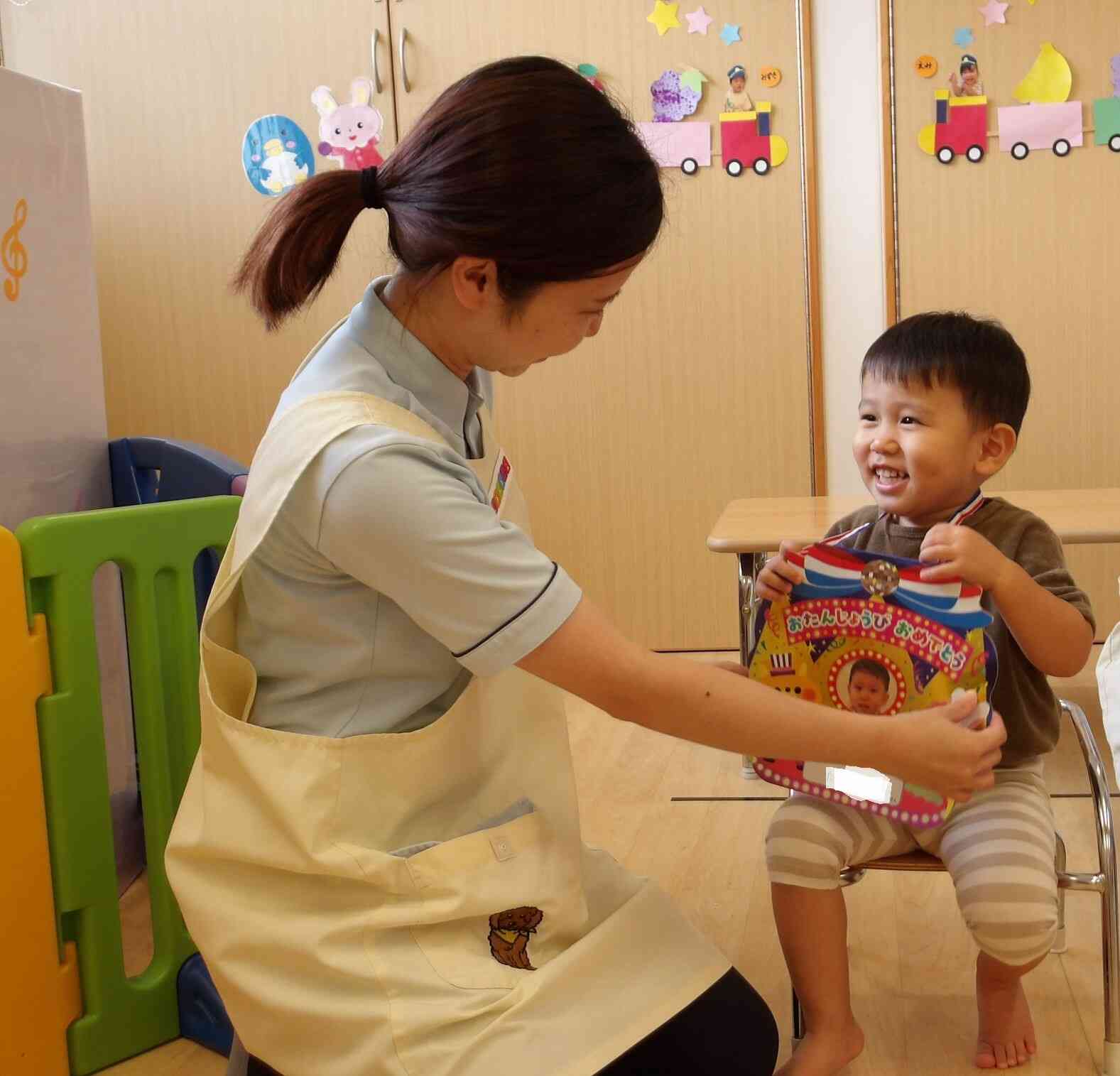 9月の誕生会に参加しました！(全クラス)