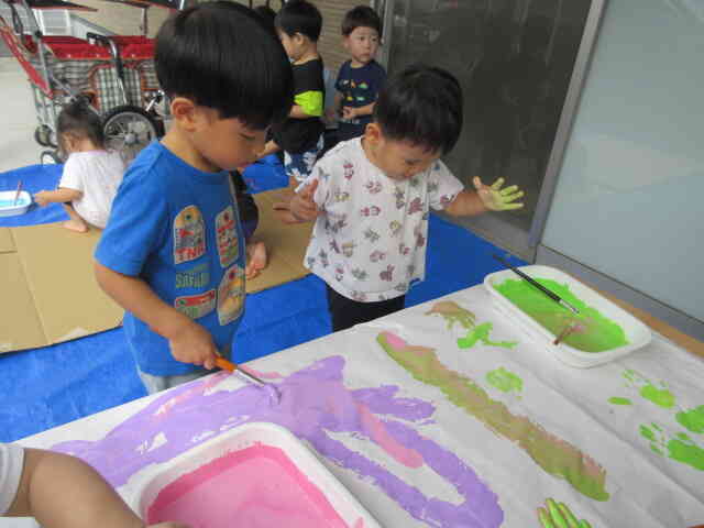 色が変わったよ！