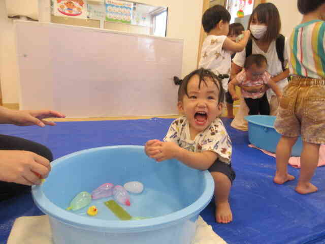 子育て広場～感触遊びをしよう～