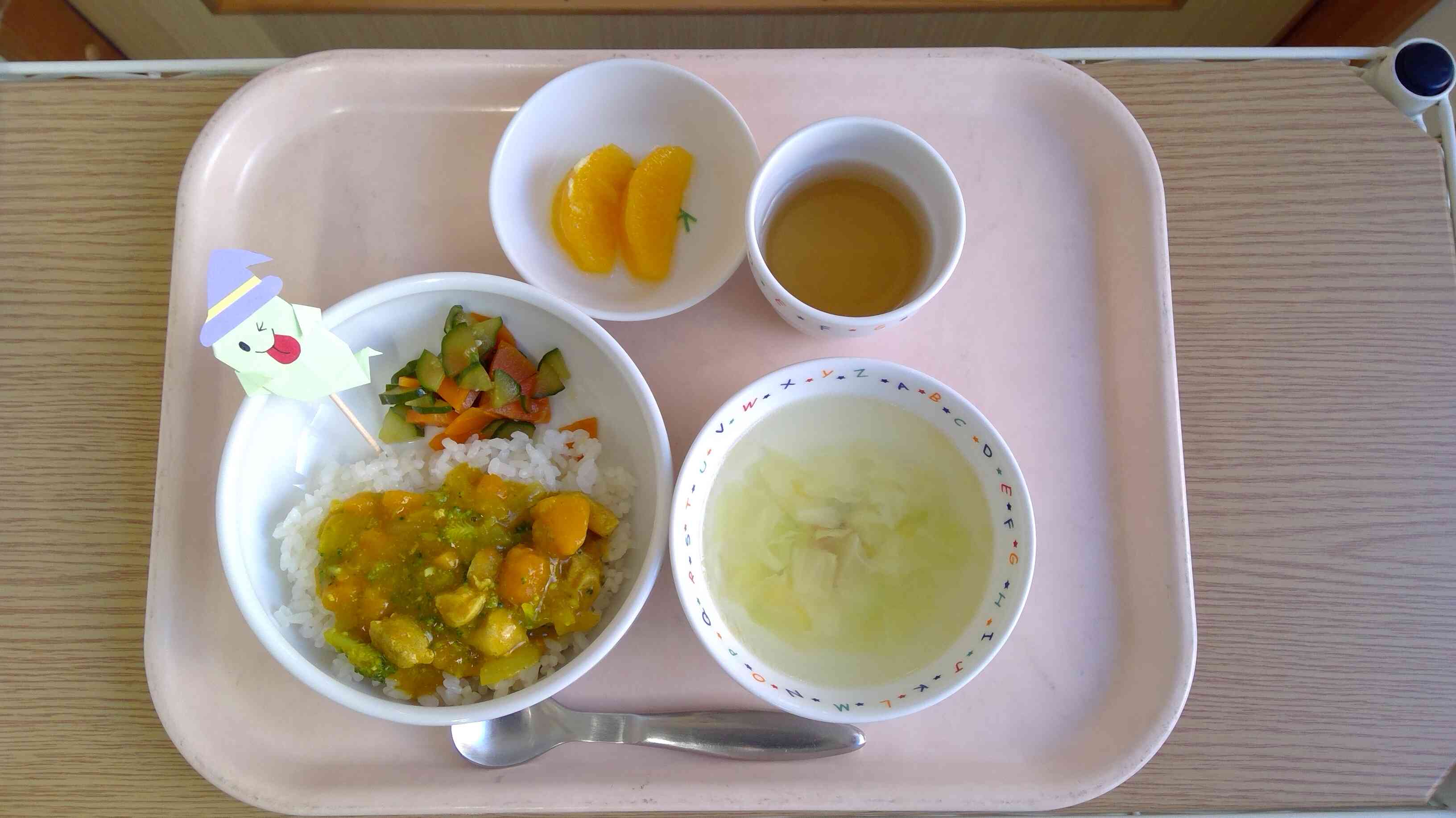 ハロウィン（１０月３０日）献立