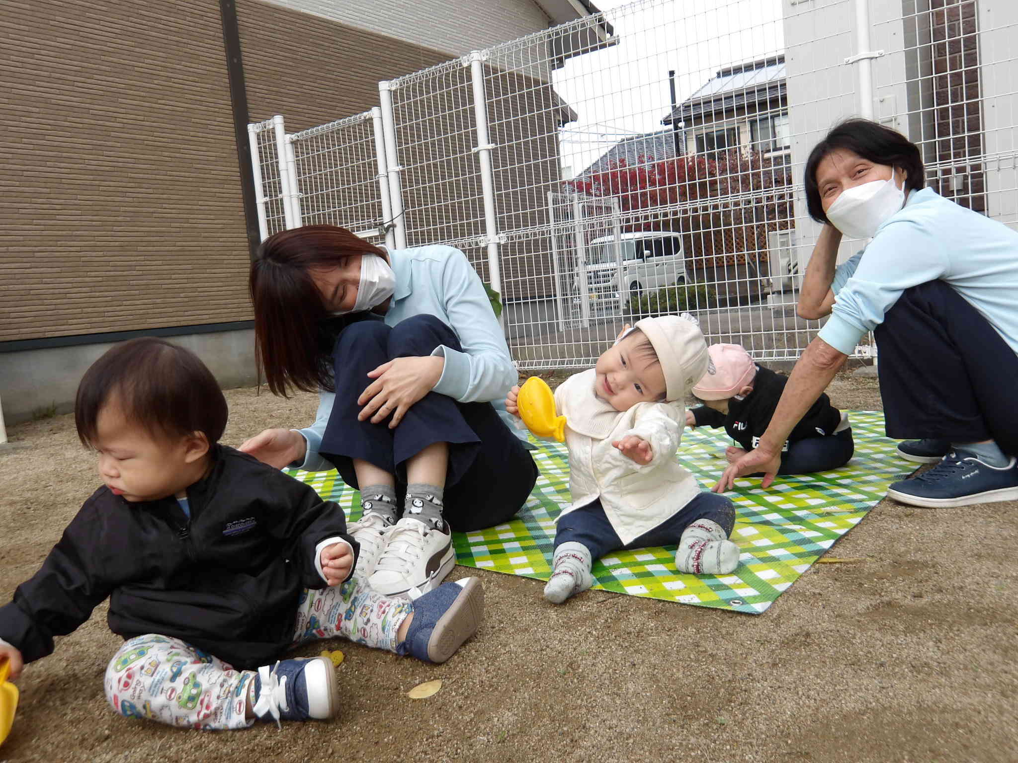 気持ちいい、ねー！！