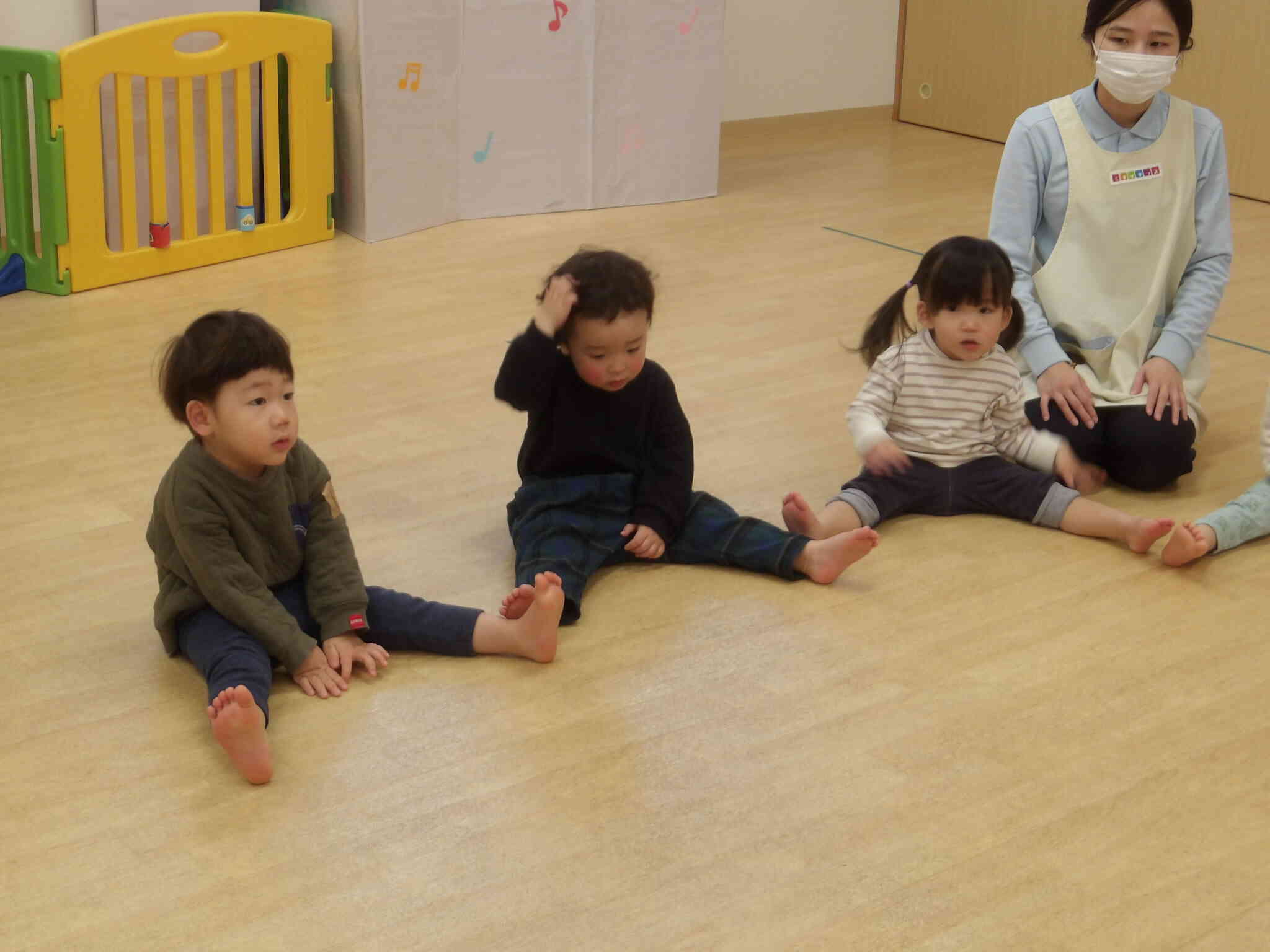 ボールが来るのを待っている姿がとても可愛かったです！