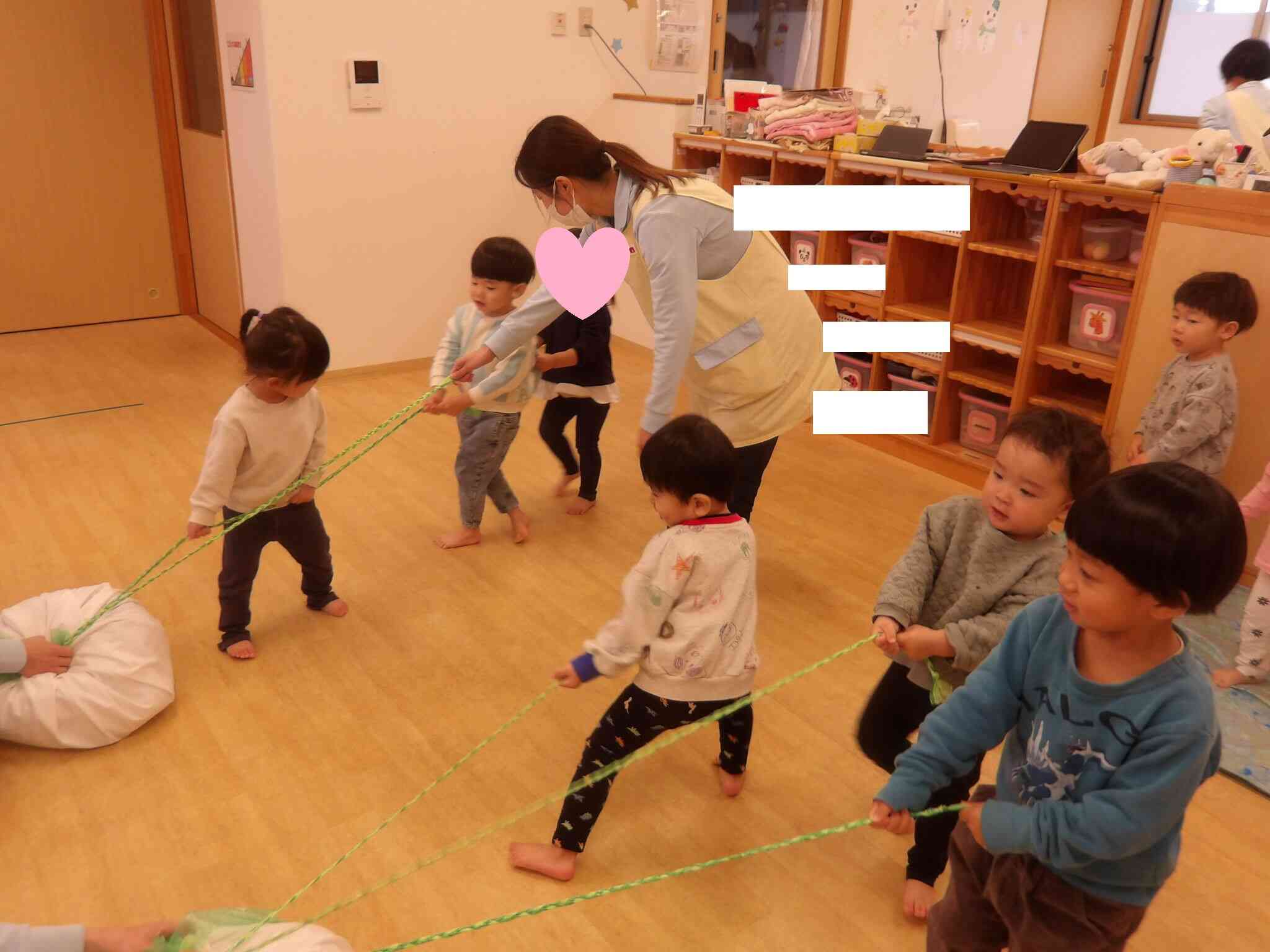 おおきなかぶごっこをしたよ！