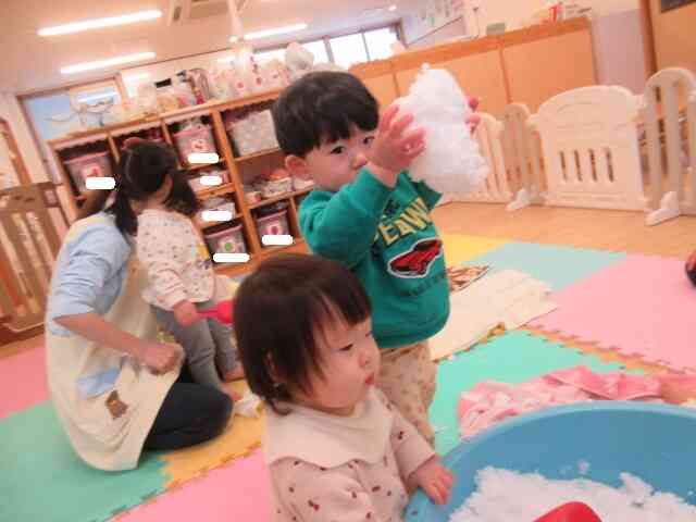 大きい雪、みーつけた。