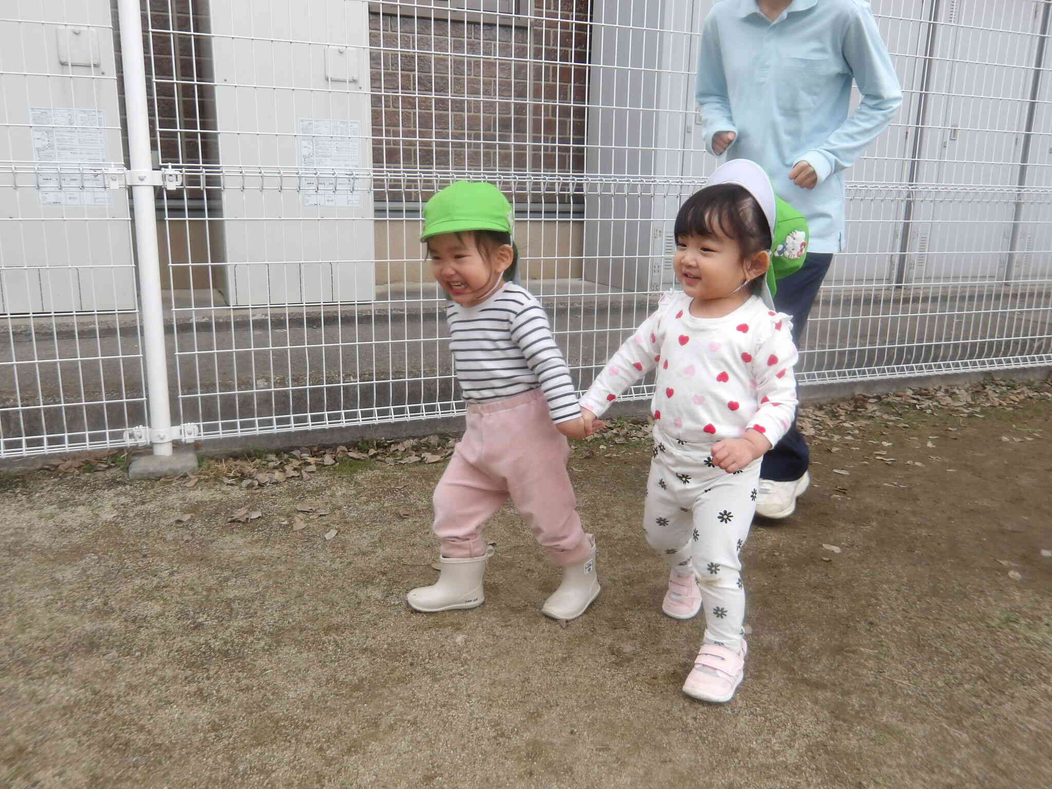 お友だちと一緒でうれしいな♪