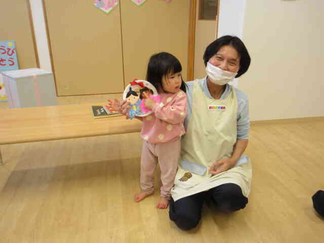 ひよこ組のKちゃん。わたしが作ったよ！