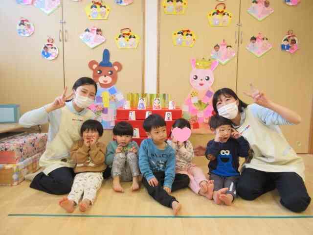 3月誕生会　ひなまつりの会をしましたよ
