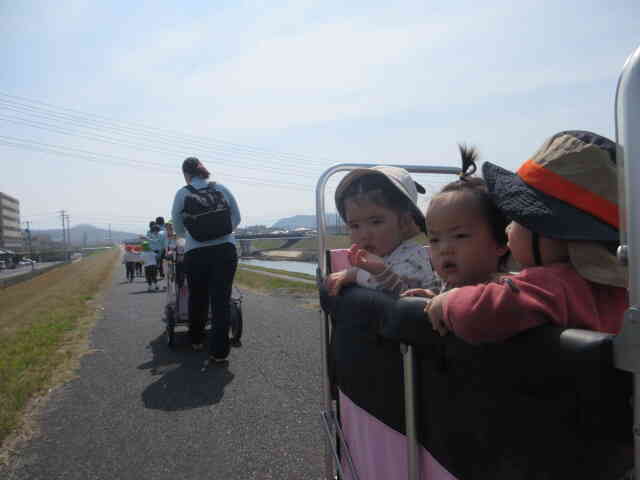 「また行きたいね～」とお散歩車の中から会話が聞こえてきそうです