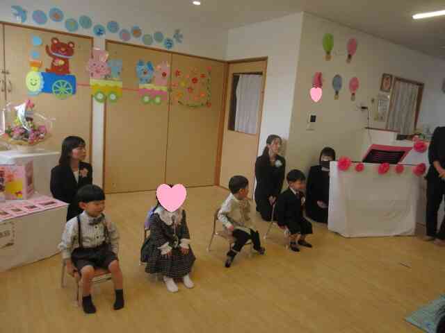 園長先生のお話を聞きました