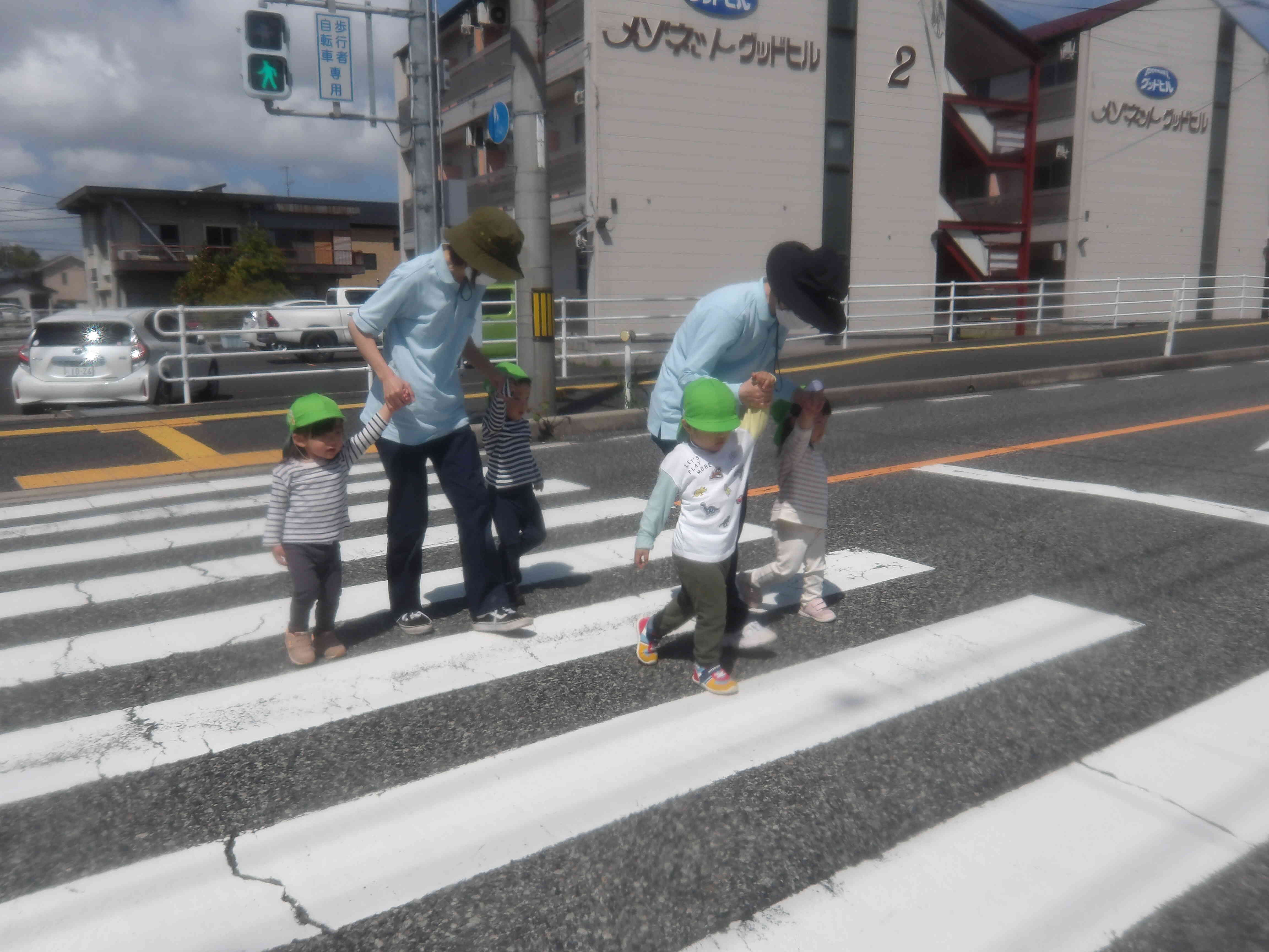交通安全指導がありました！(うさぎ組)
