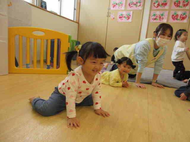 お顔をあげてばぁ。