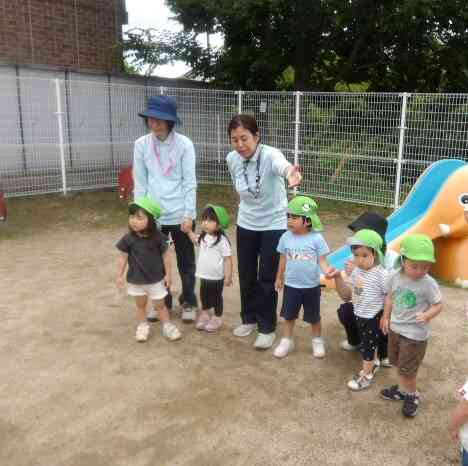 ニチイキッズ４園の交流会(２歳児・うさぎ組)