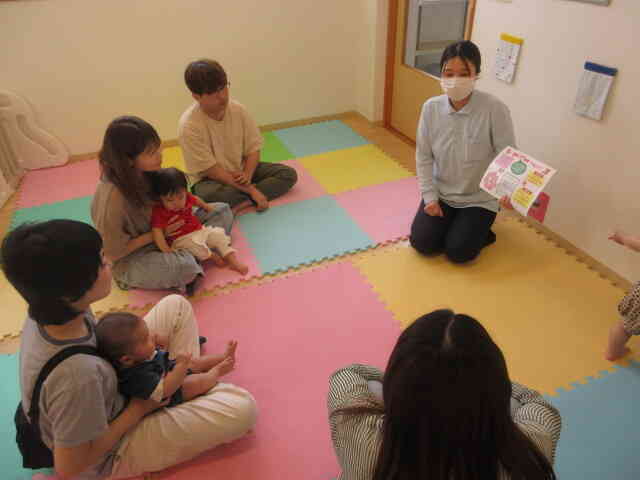給食試食参観（ひよこ組：０歳児）