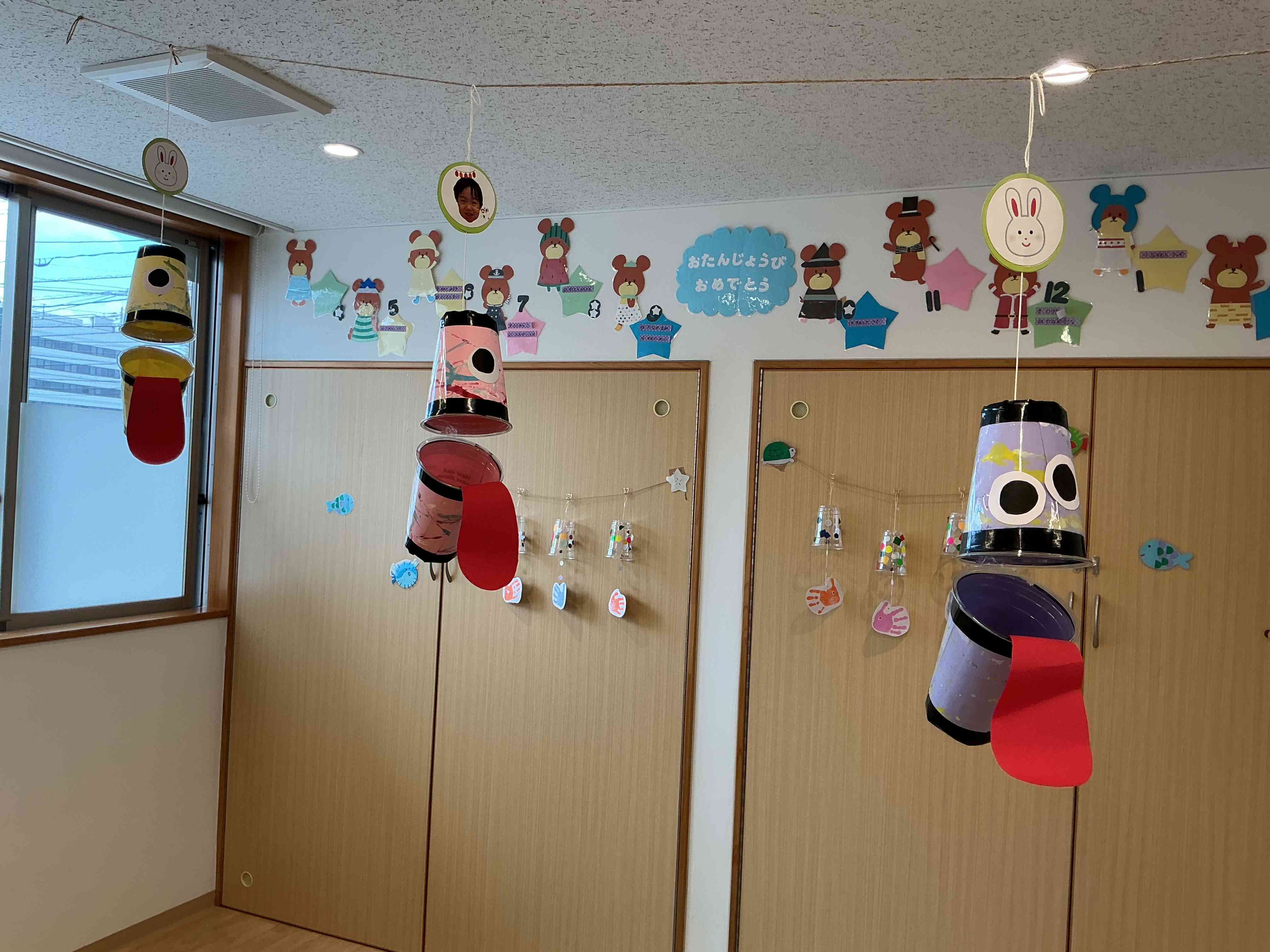 おばけちょうちん（2歳児：うさぎ組）