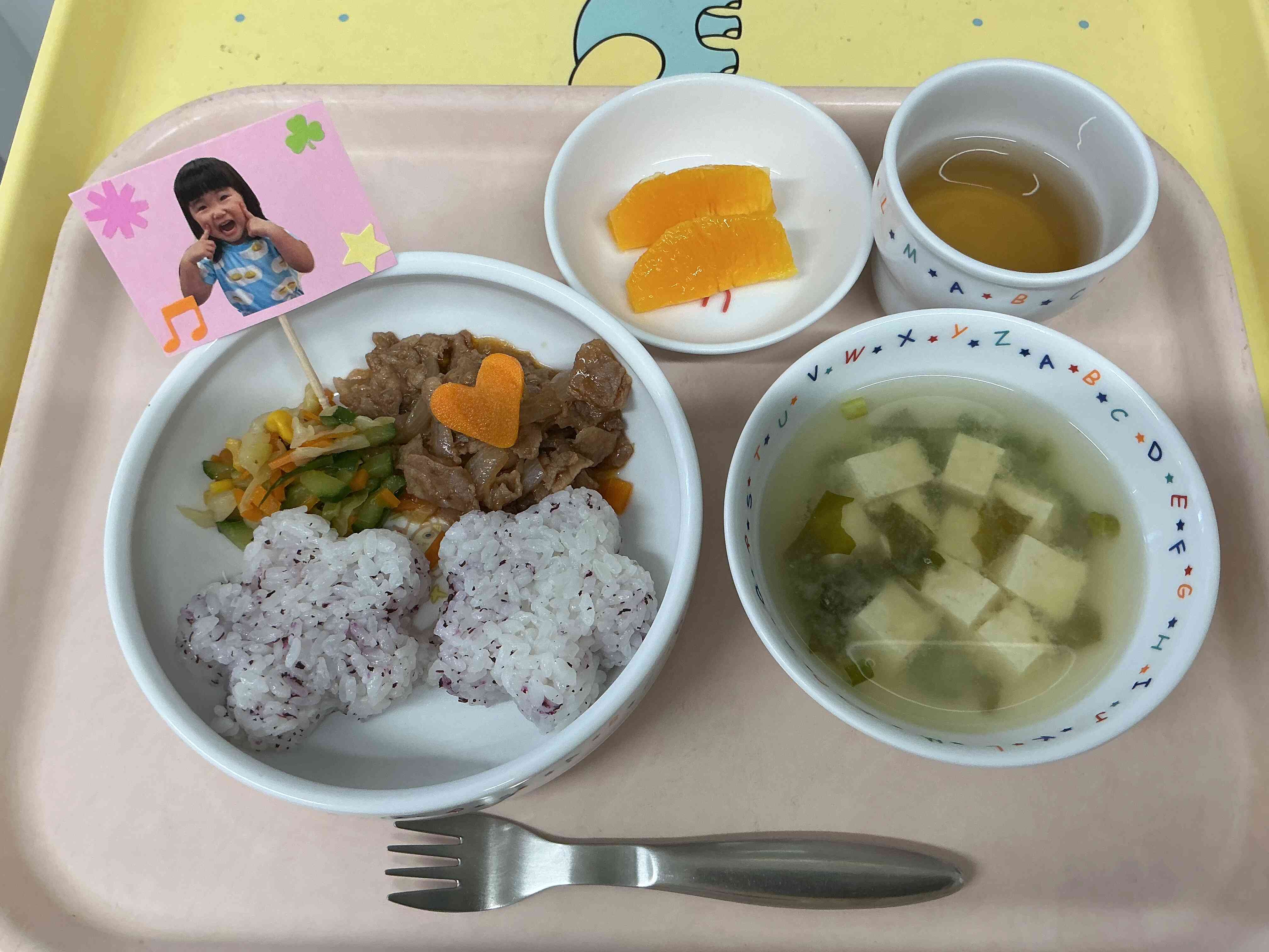 誕生日ランチ（7月8日）