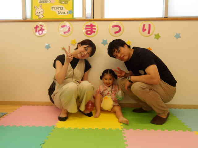 夏祭り（1部：0.1歳児　ひよこ組・あひる組）