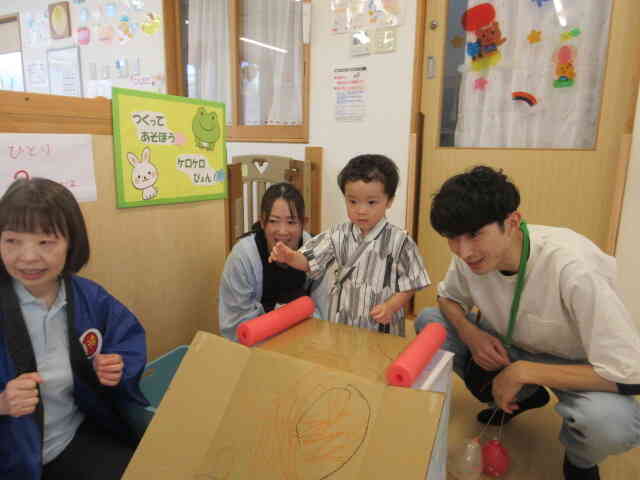 夏祭り（2部：2歳児・卒園児　うさぎ組）