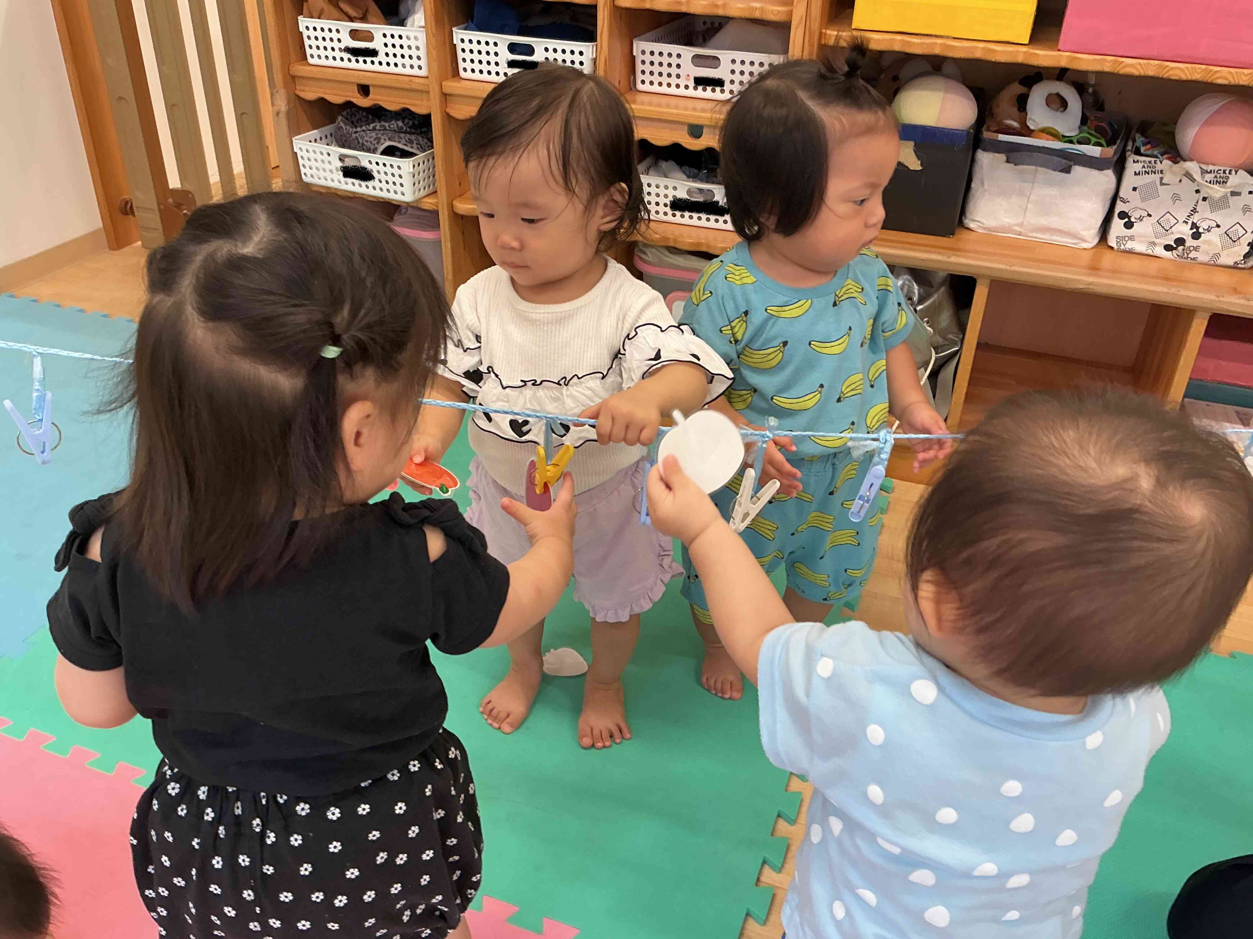 “どれにしようかな?”と悩みながら取っている姿がとても可愛かったです