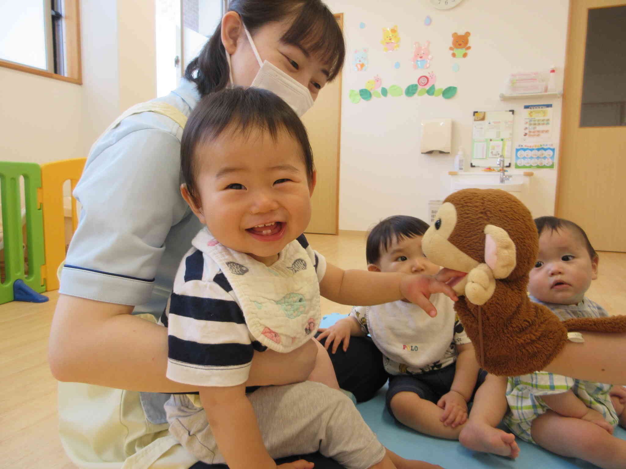 はじめての英語レッスン（0歳児ひよこ組）