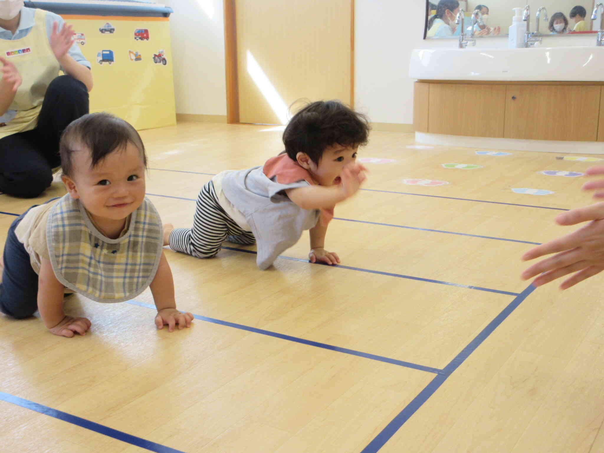 運動会たのしみだね