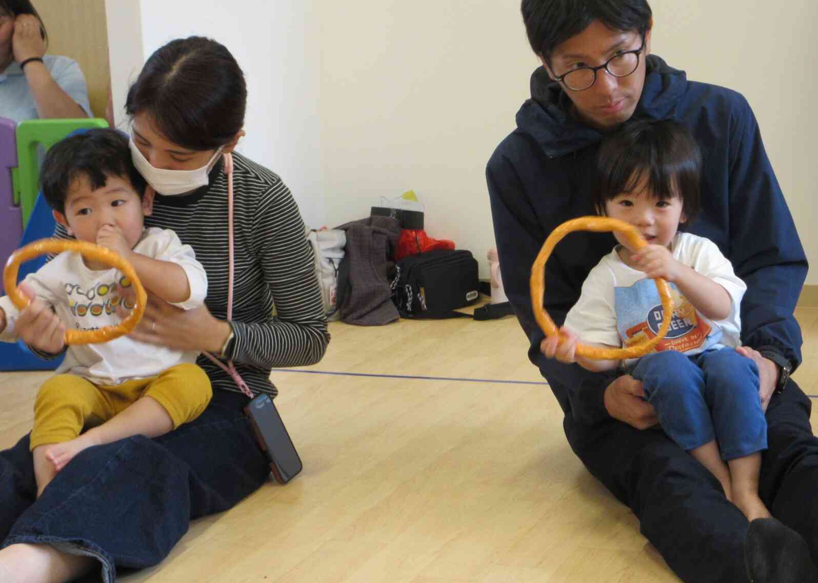 バスにのってゆられてる~♪