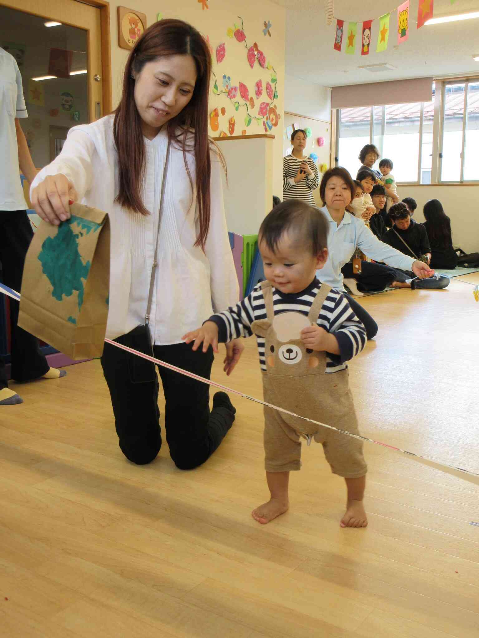 ゴールまであと少し。「がんばれ!」