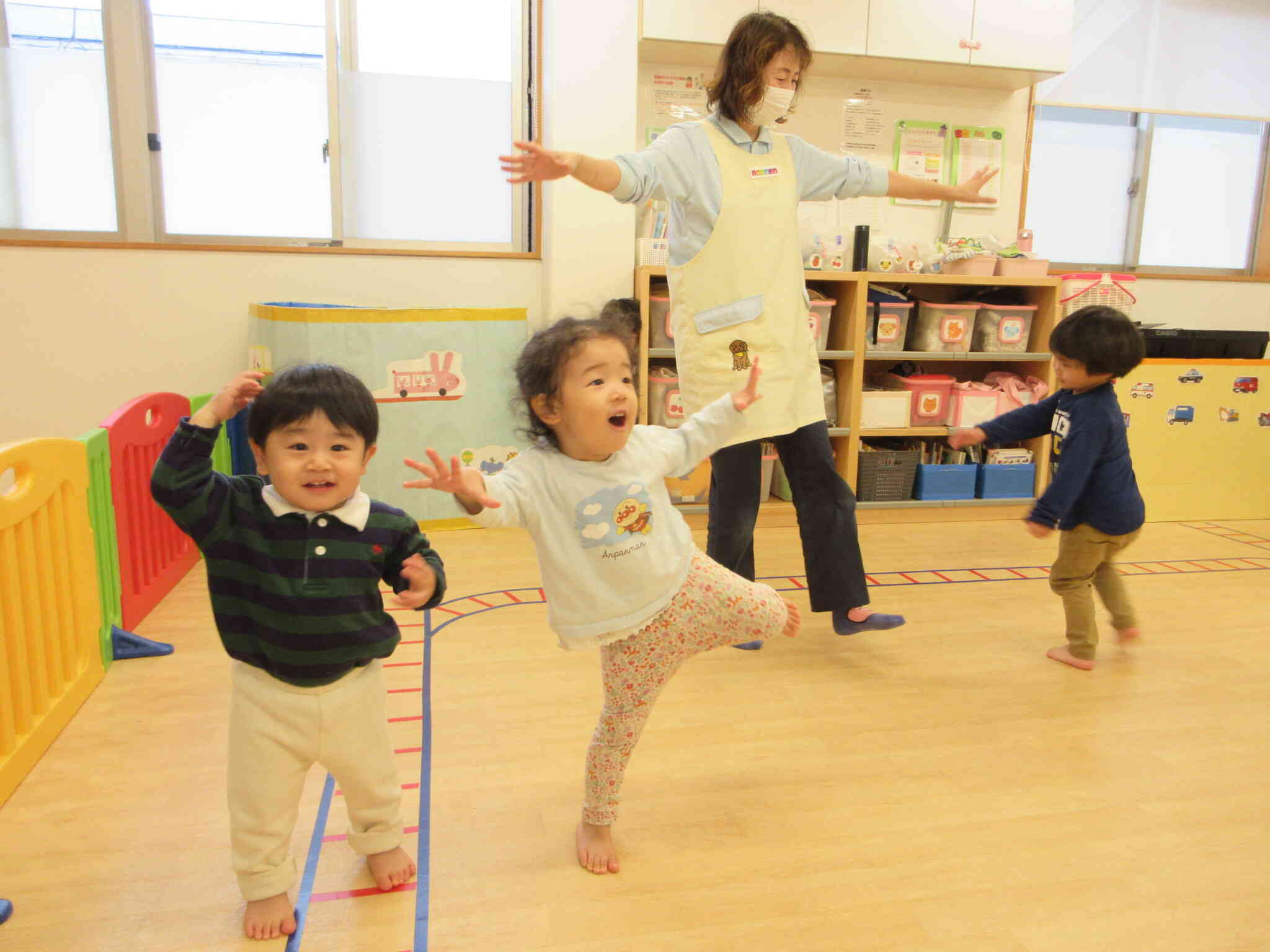 楽しいね、リズムあそび