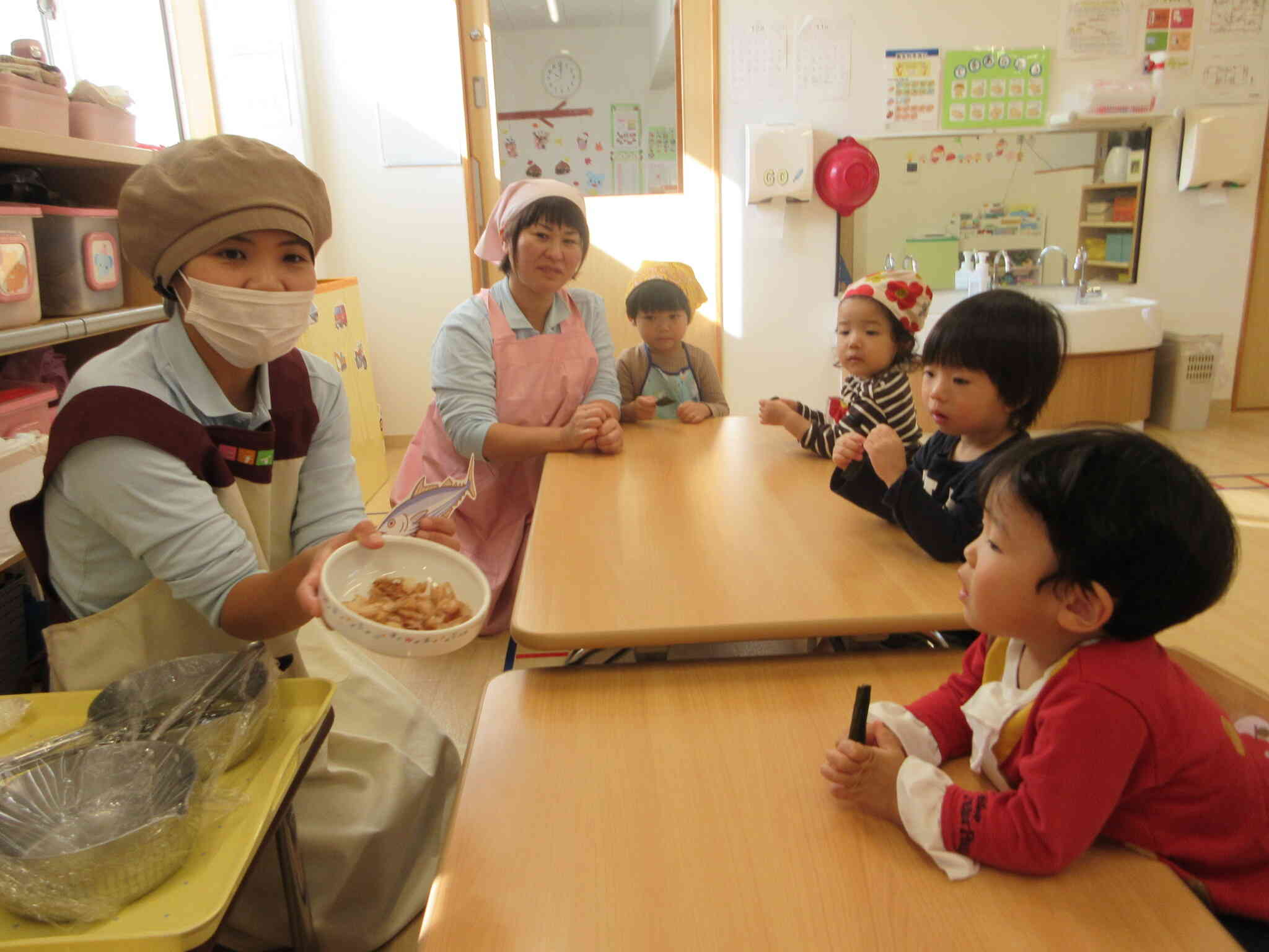 「和食の日」みんなでお出汁のお話を聞いたよ!