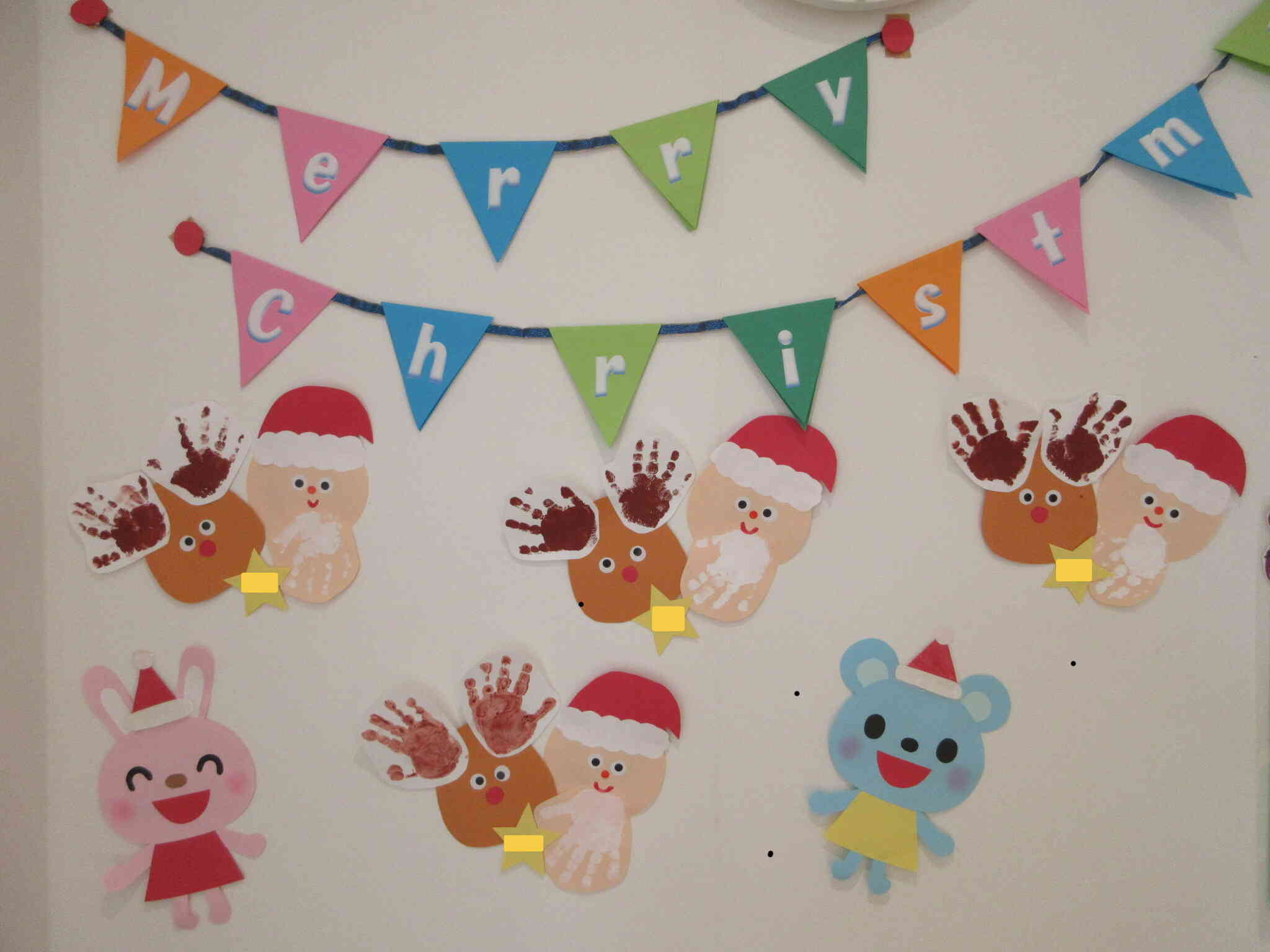 クリスマス製作をしたよ