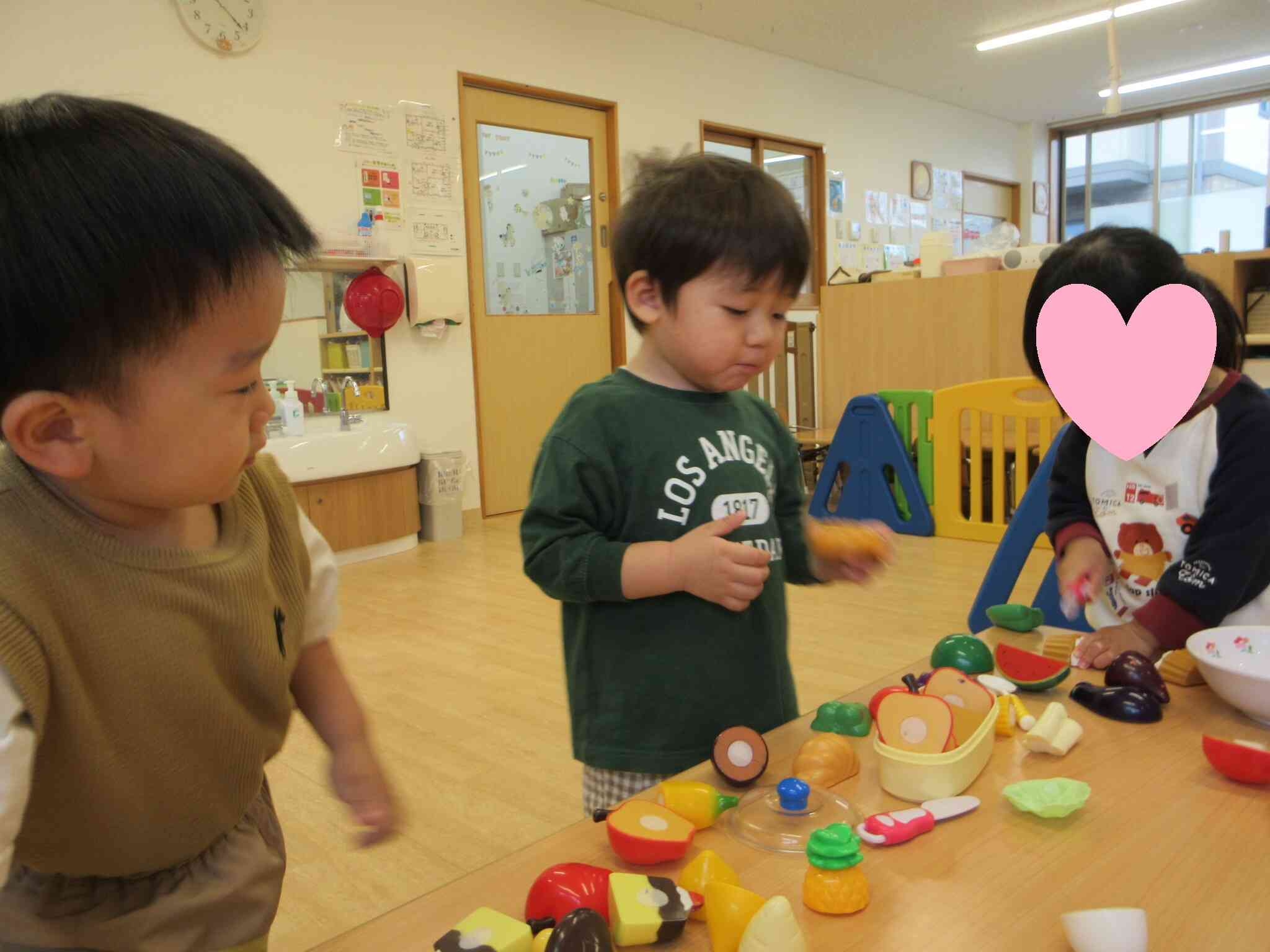 味見中のSくん