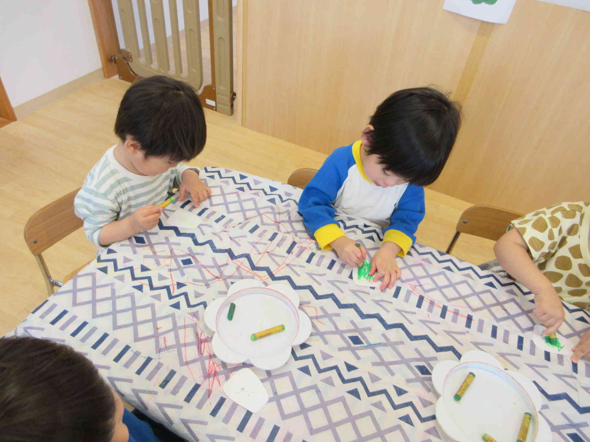 ピーマンのプレートも作ったよ！