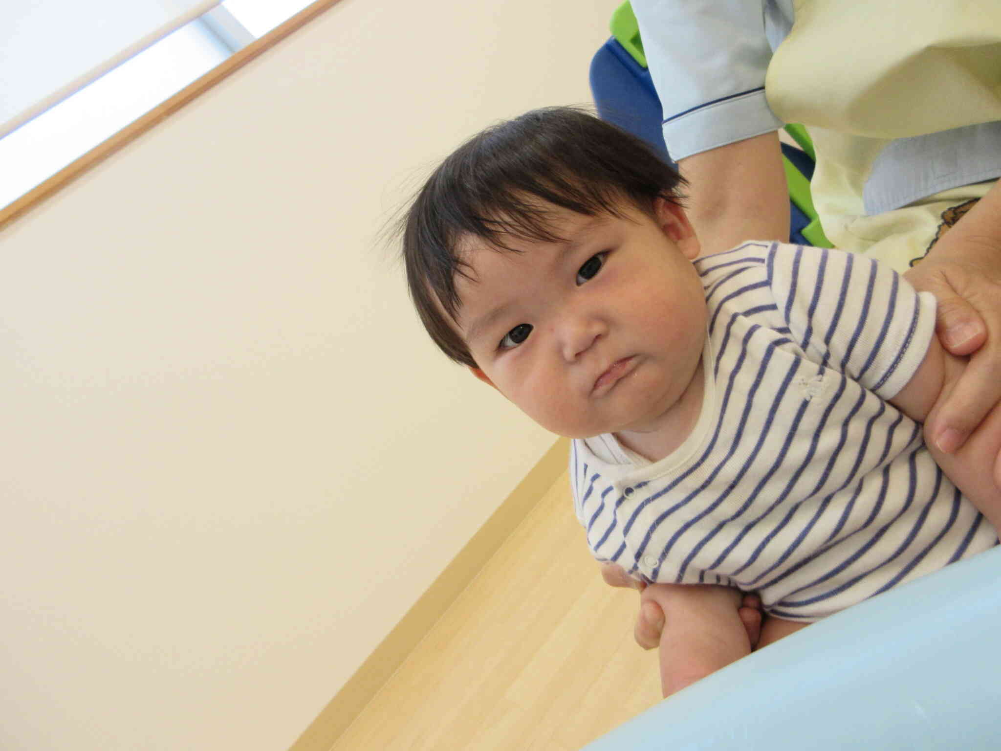 「ちょっと休憩」Kくん。