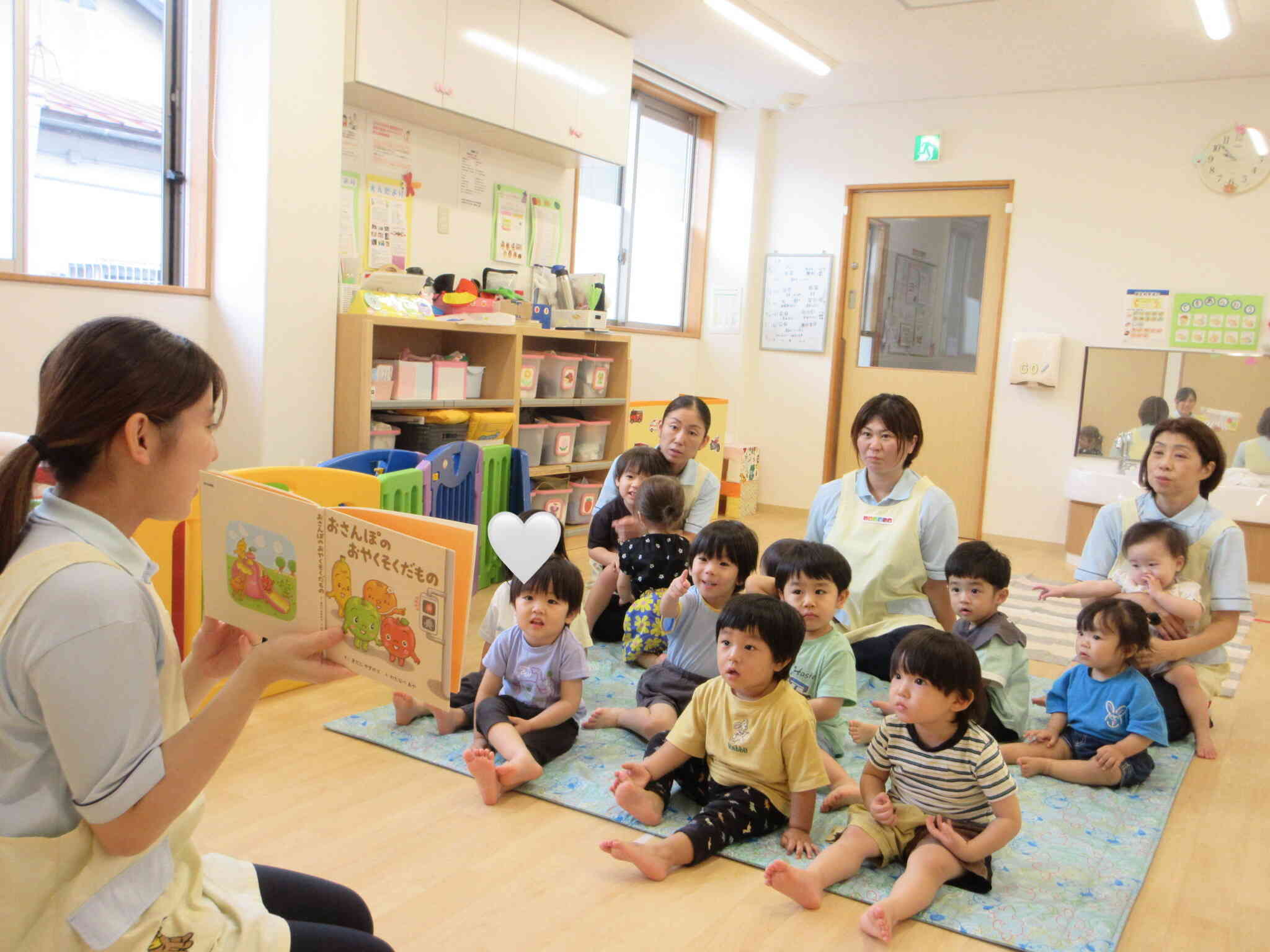 交通安全指導をしました。