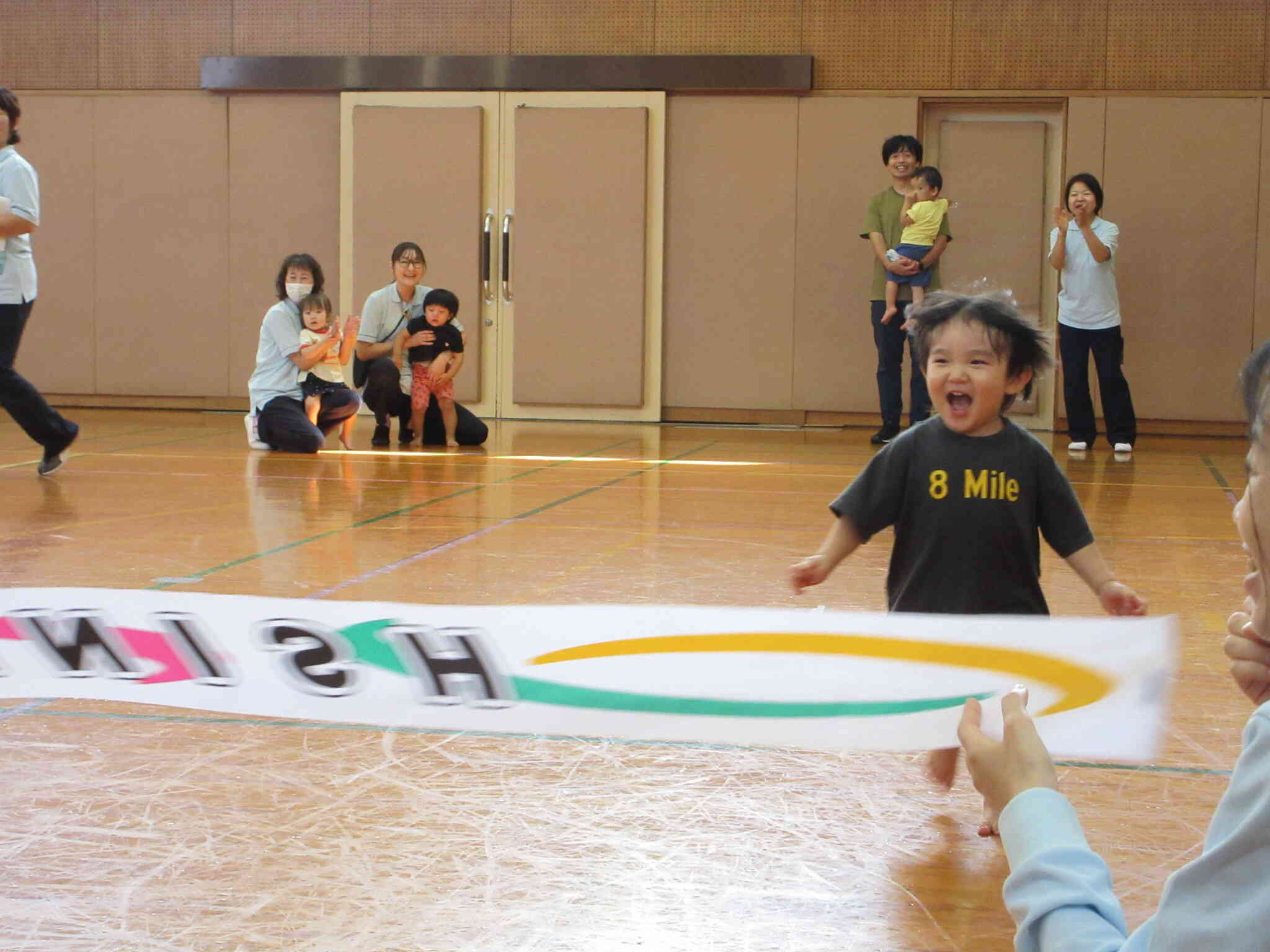 ～あひるぐみ・うさぎぐみ　かけっこ～
