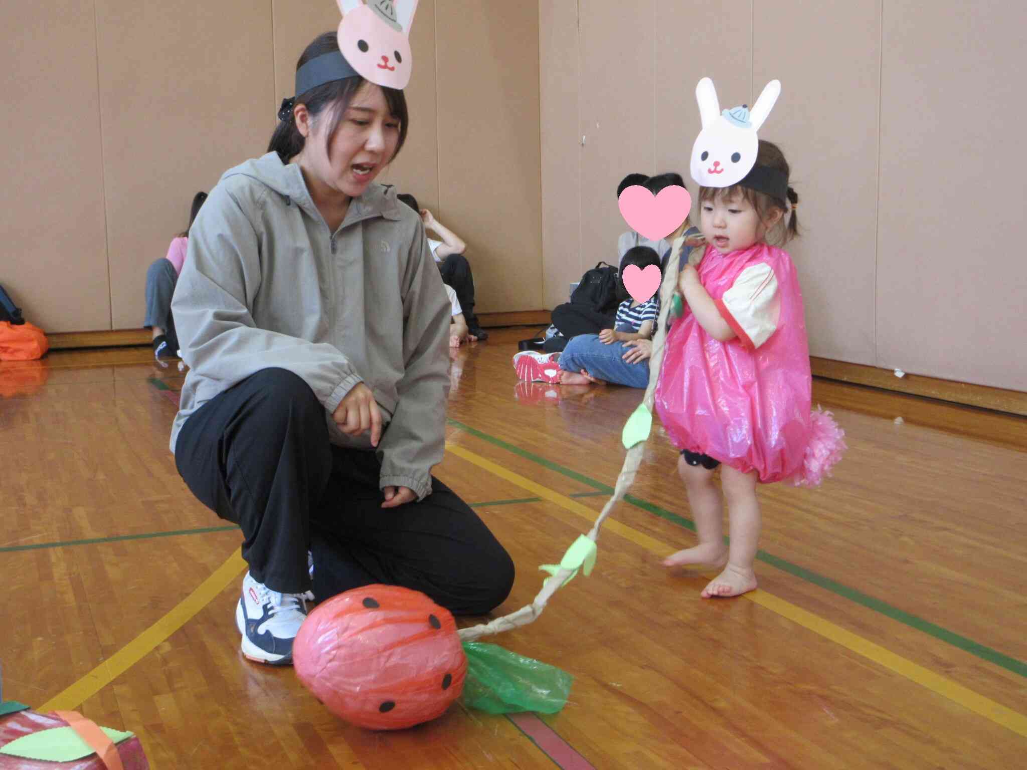 ～あひるぐみ　ワクワク大冒険～（親子競技）