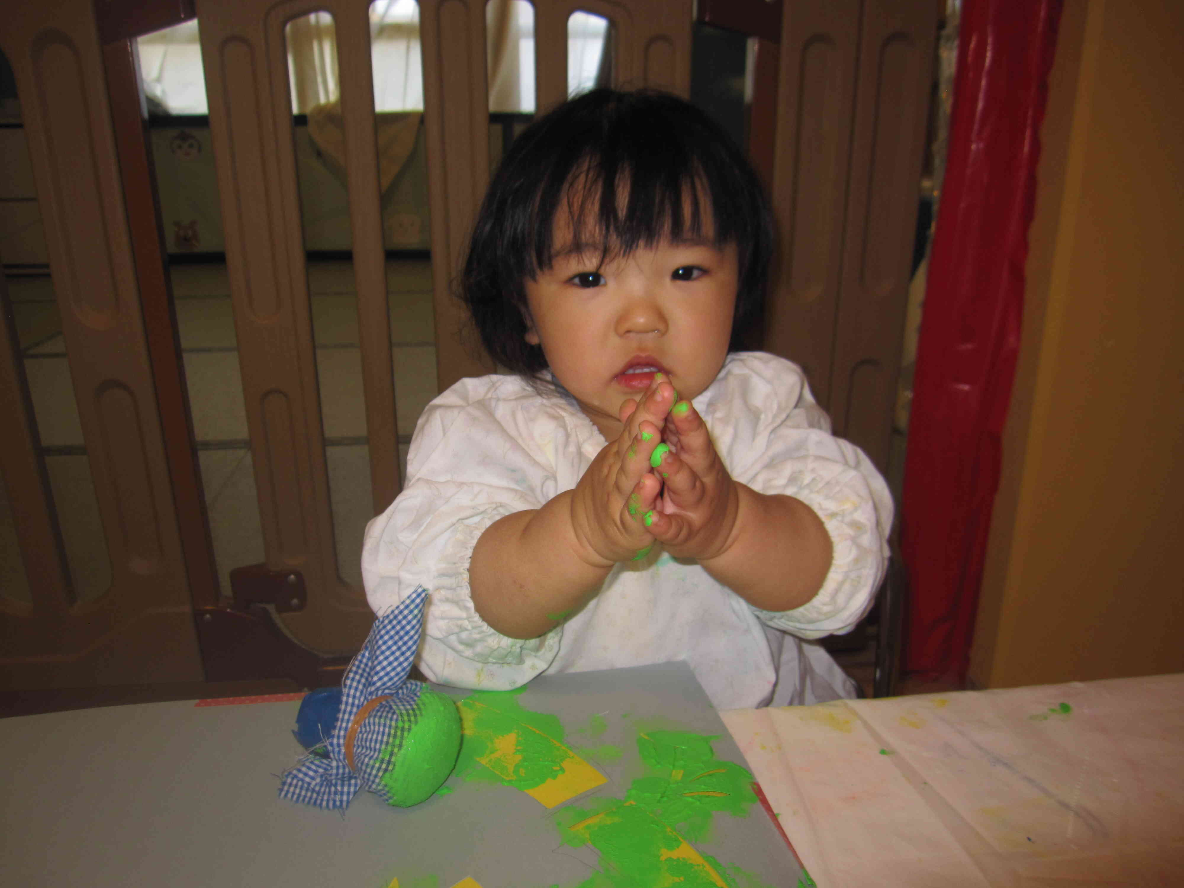5月の制作（1歳児）