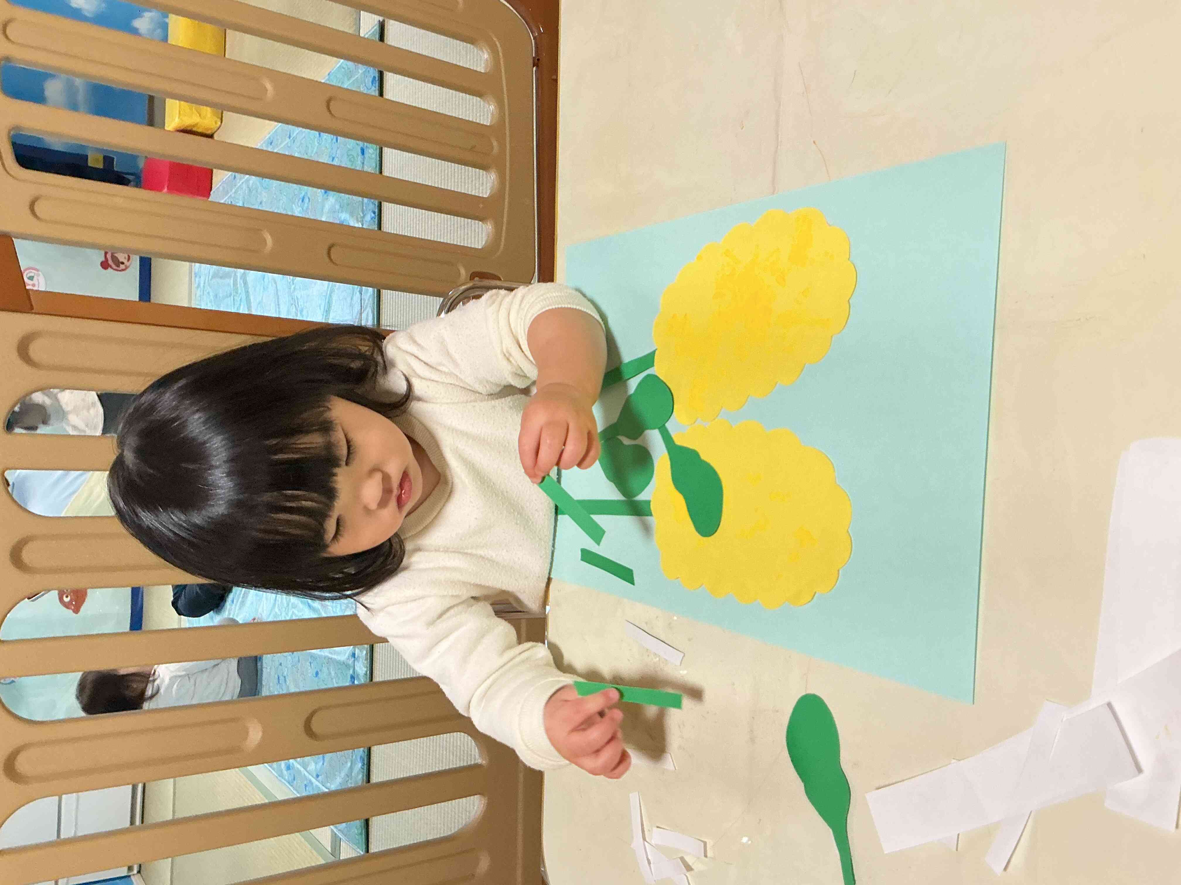 1歳児制作遊び