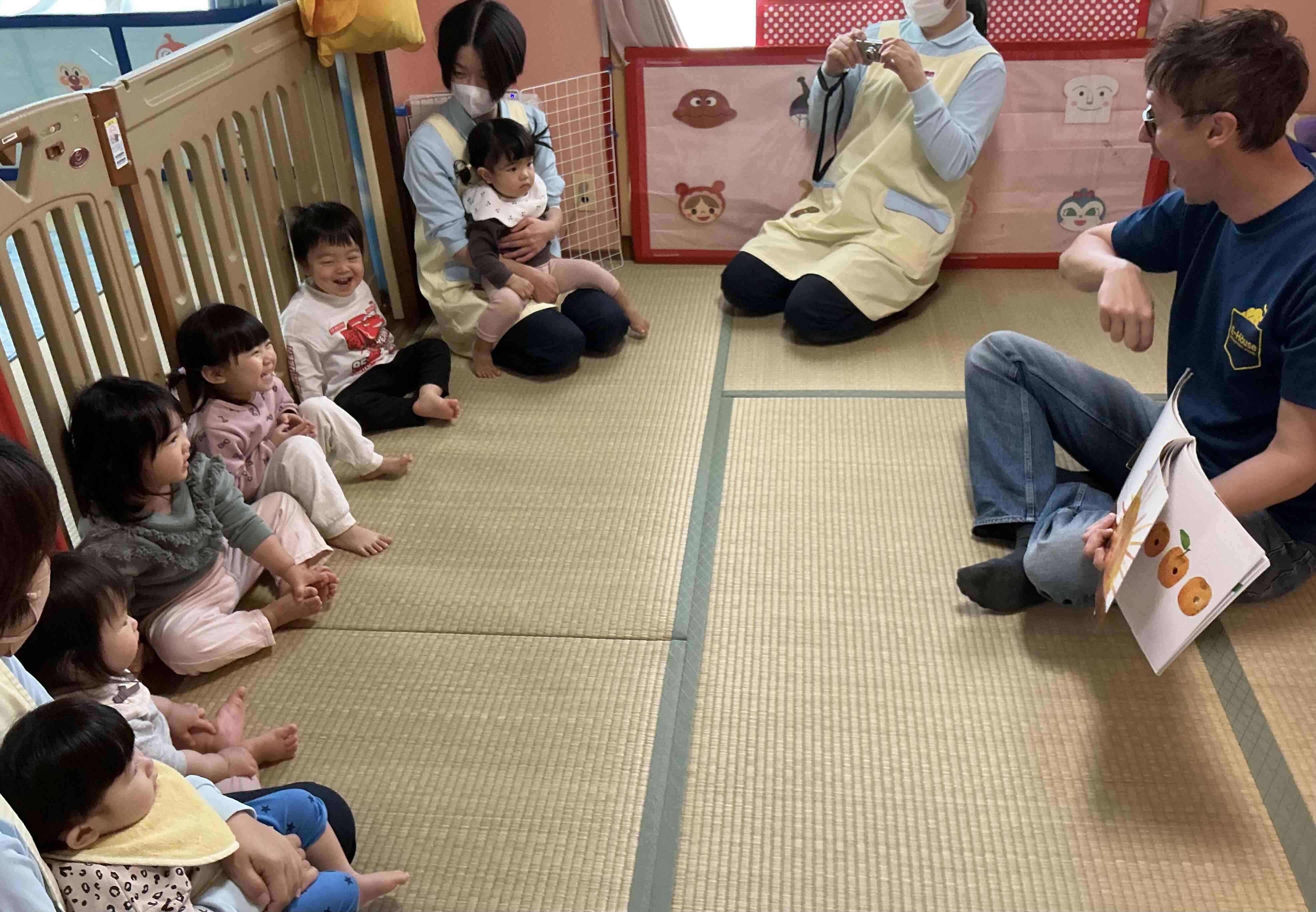 「あおむしー！」