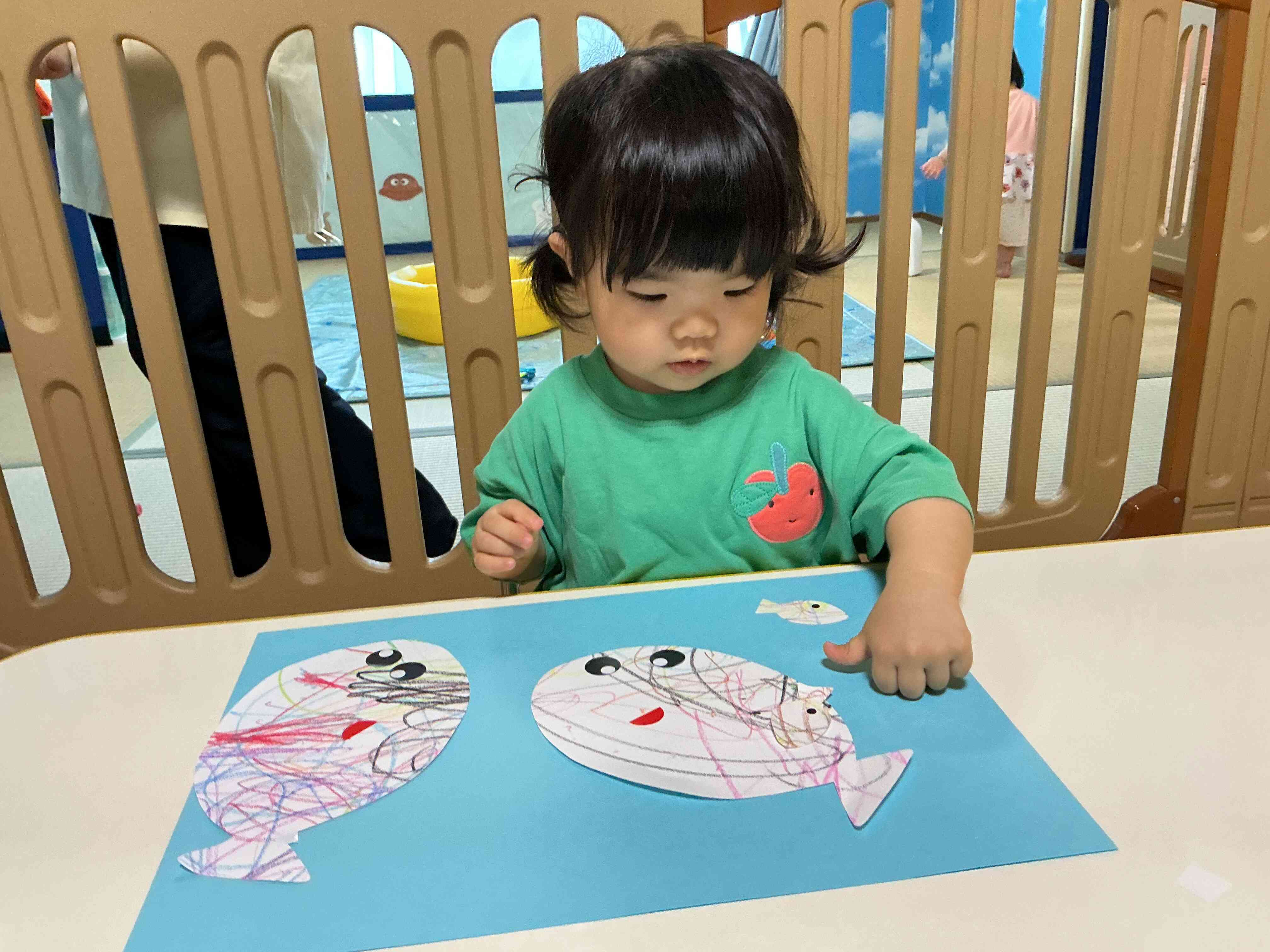 制作遊び〜1歳児〜