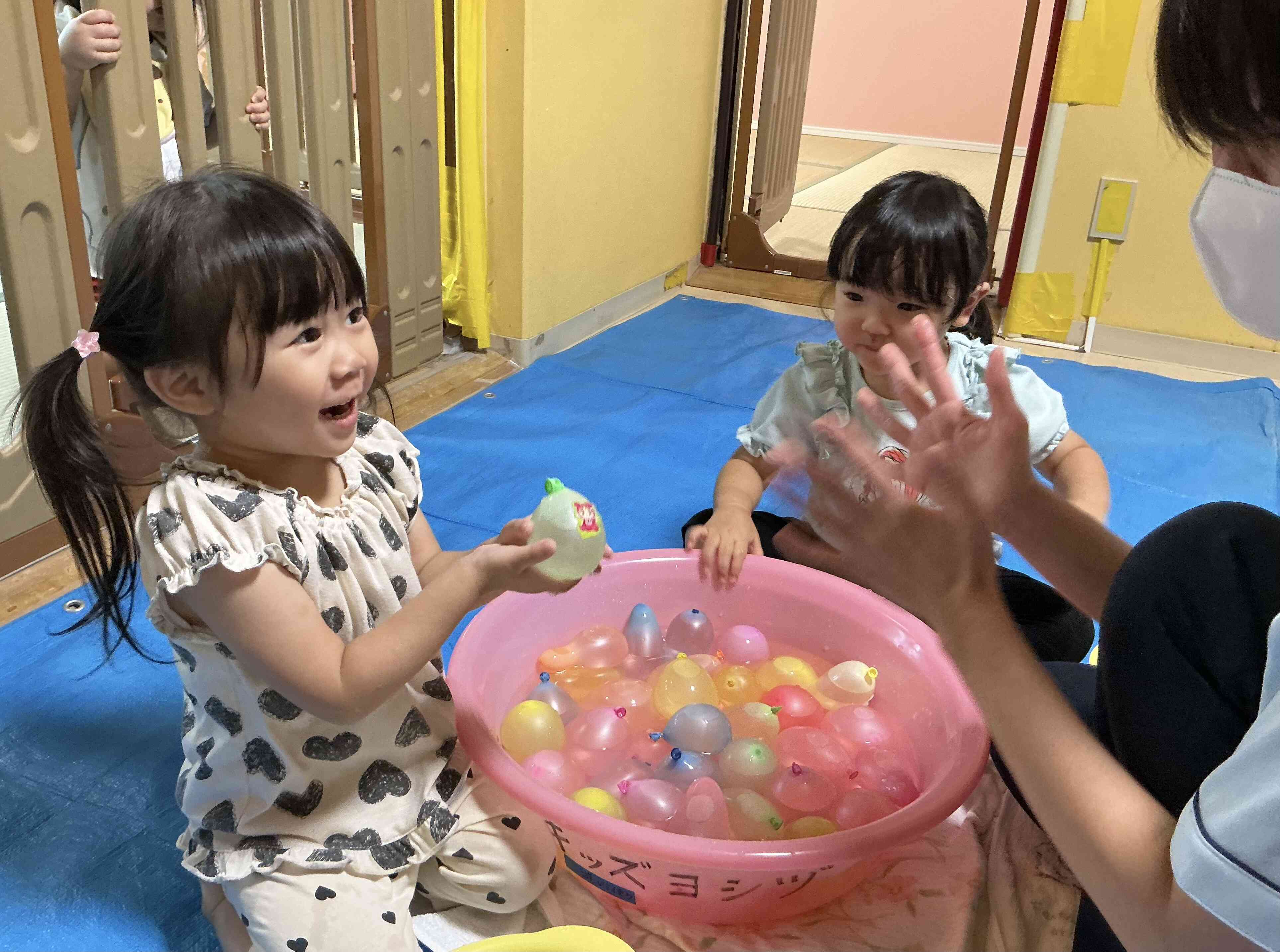 ふわふわ水風船♪見つけた〜！！