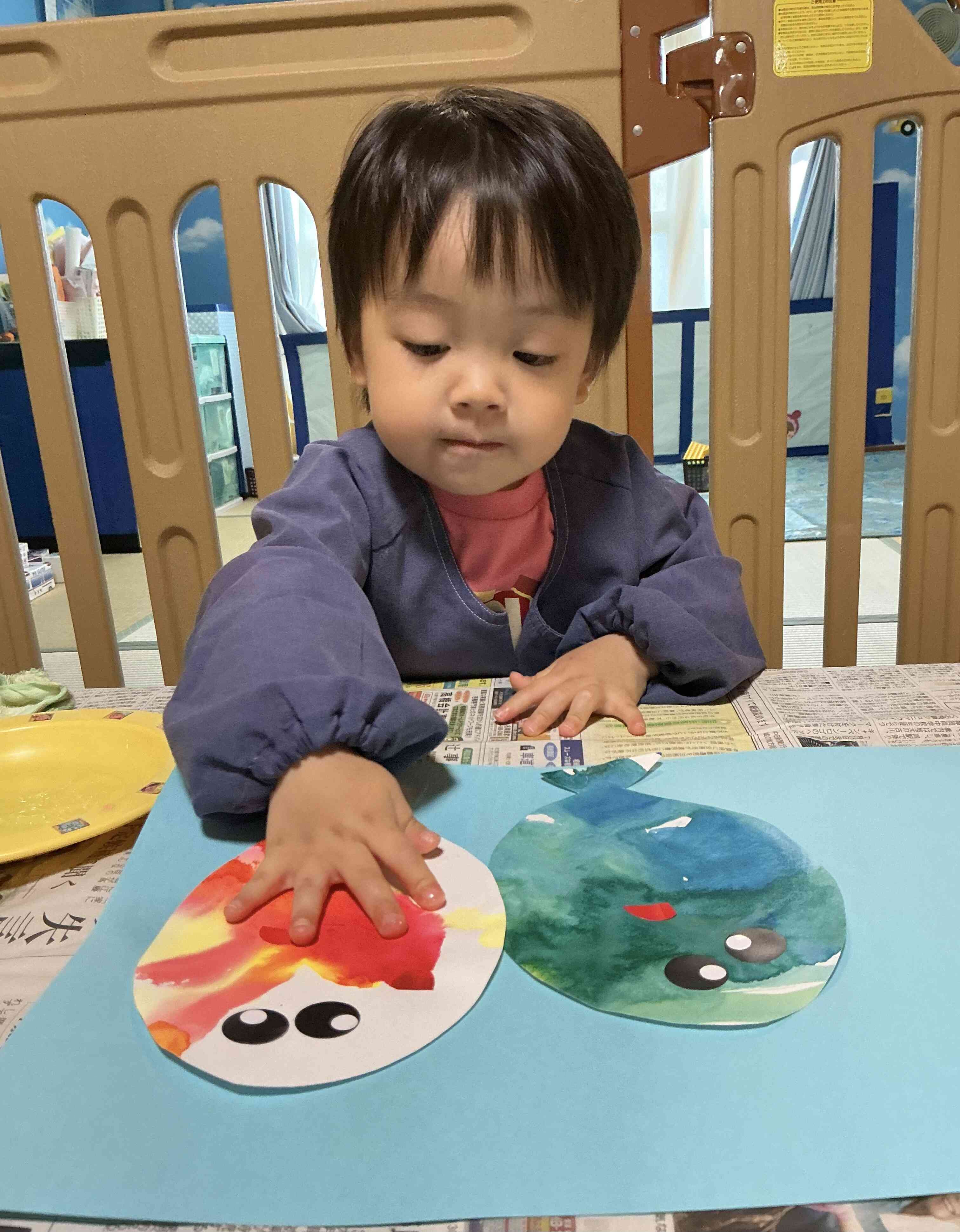 制作遊び〜2歳児〜