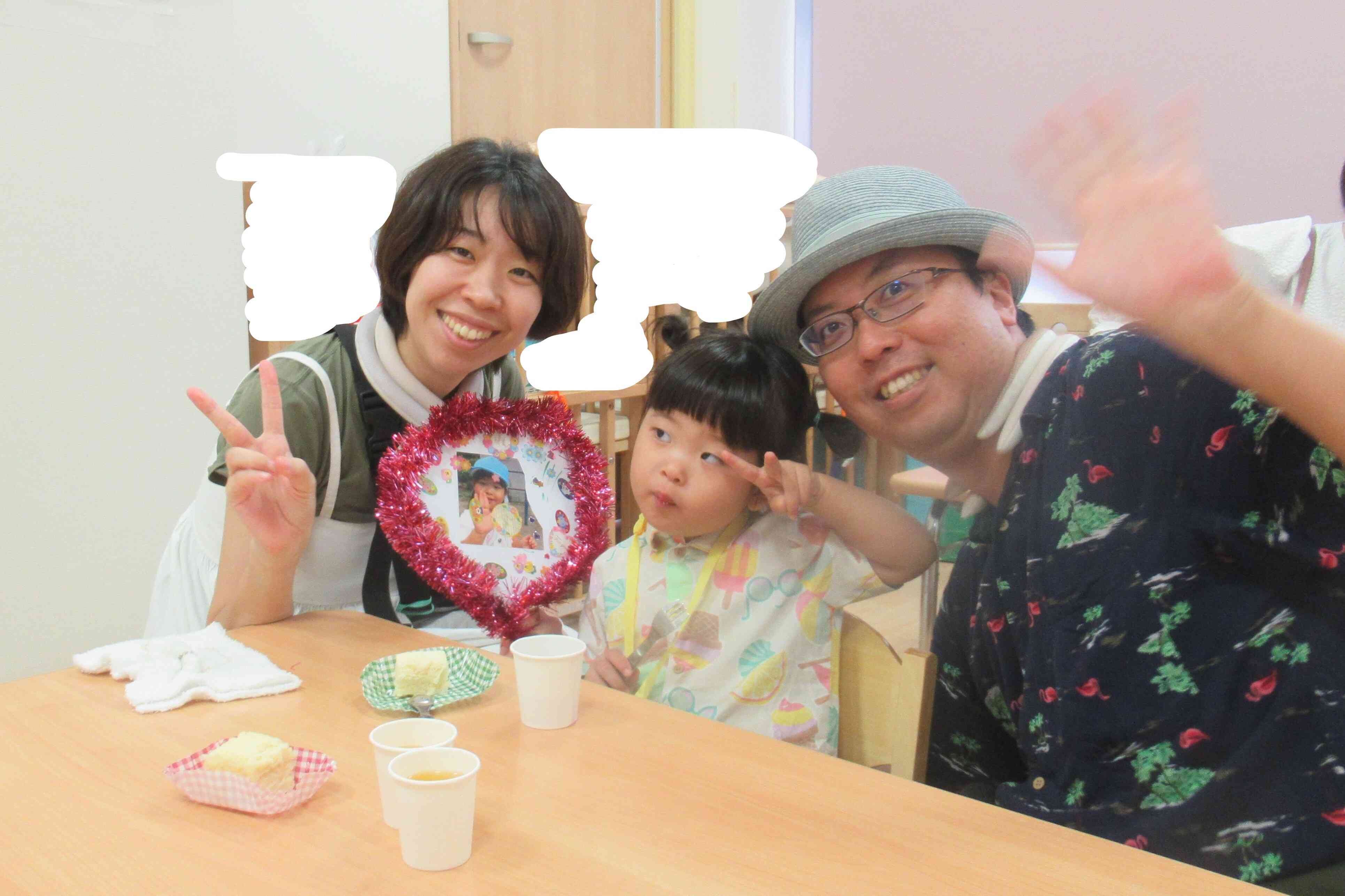 おやつはゼリーと蒸しパン！いいお顔のうさぎ組さん